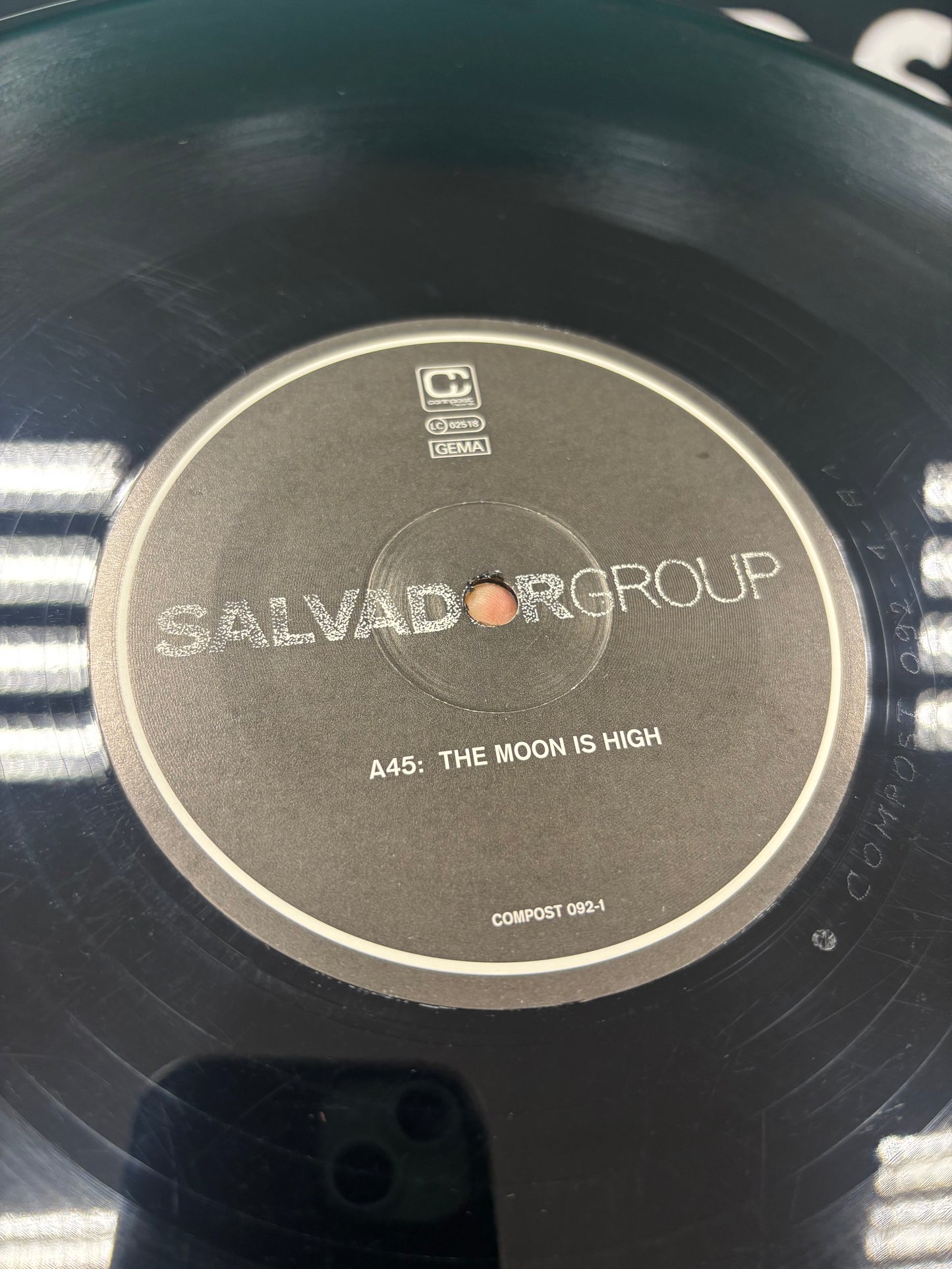 Salvador Group: The Moon Is High, 12inch, Only official pressing, Compost Records, Germany 2001