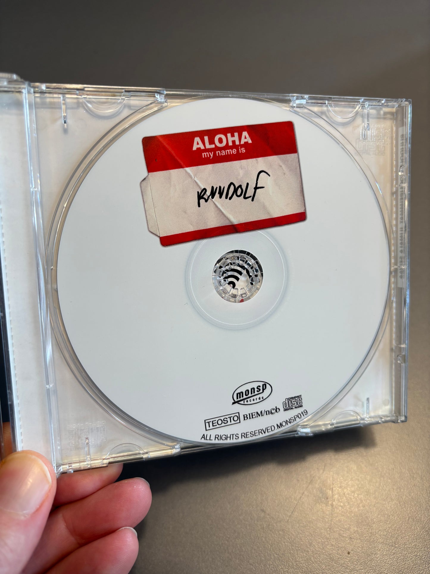 Ruudolf: Doupeimmat Jumala Seivaa, CD, Only CD pressing, Monsp Records, Finland 2004