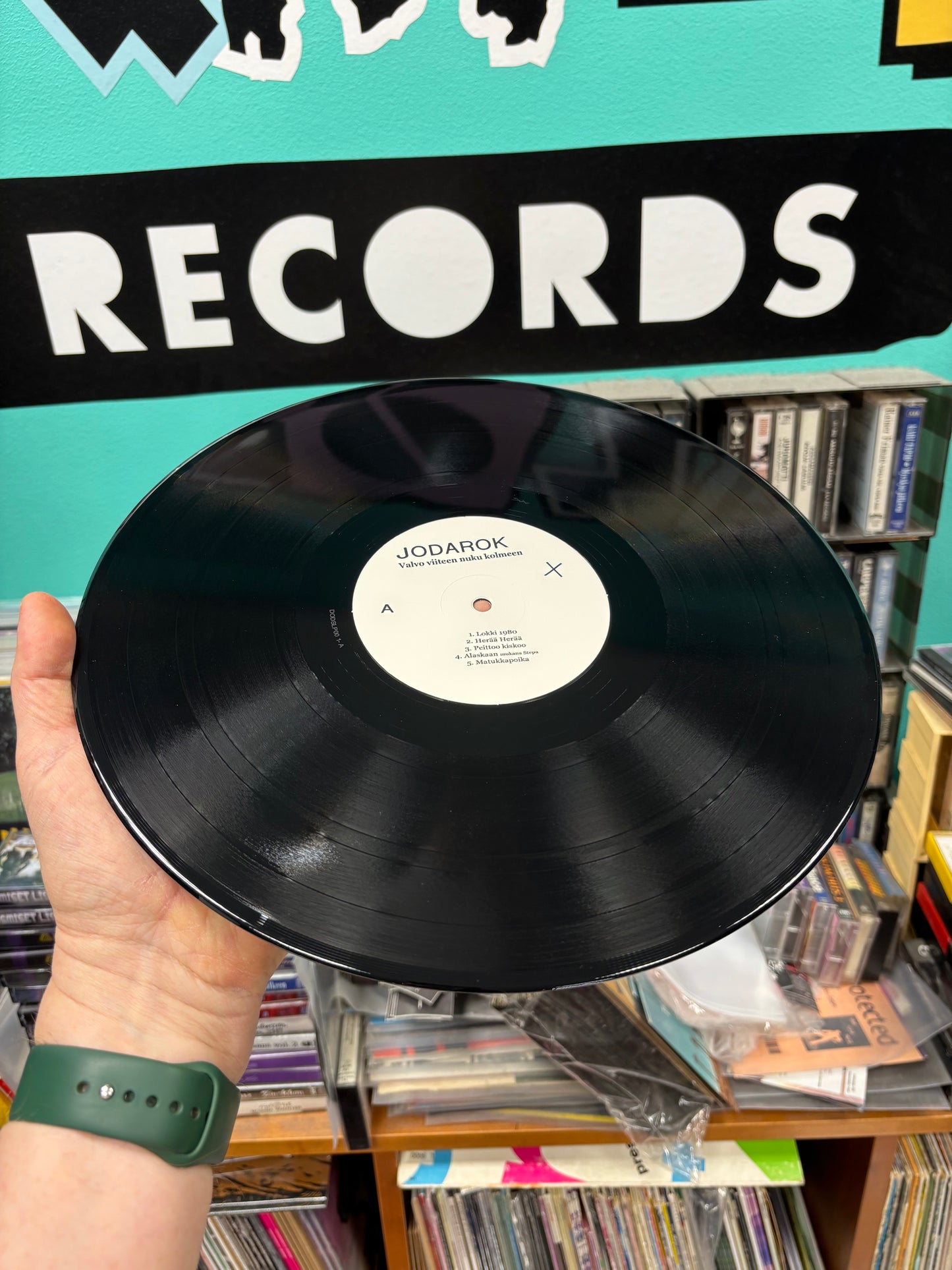 Jodarok: Valvo Viiteen Nuku Kolmeen, 2LP, reissue, 1st vinyl pressing, Dödstil, Finland 2020