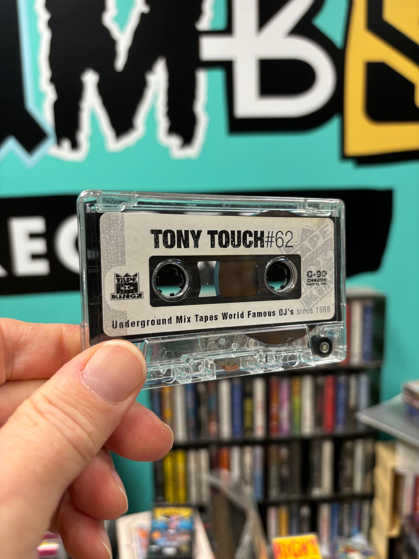 Tony Touch - #62: Ready For Impact?, C-cassette, 1st pressing, Only tape pressing, Tape Kingz, US 1999