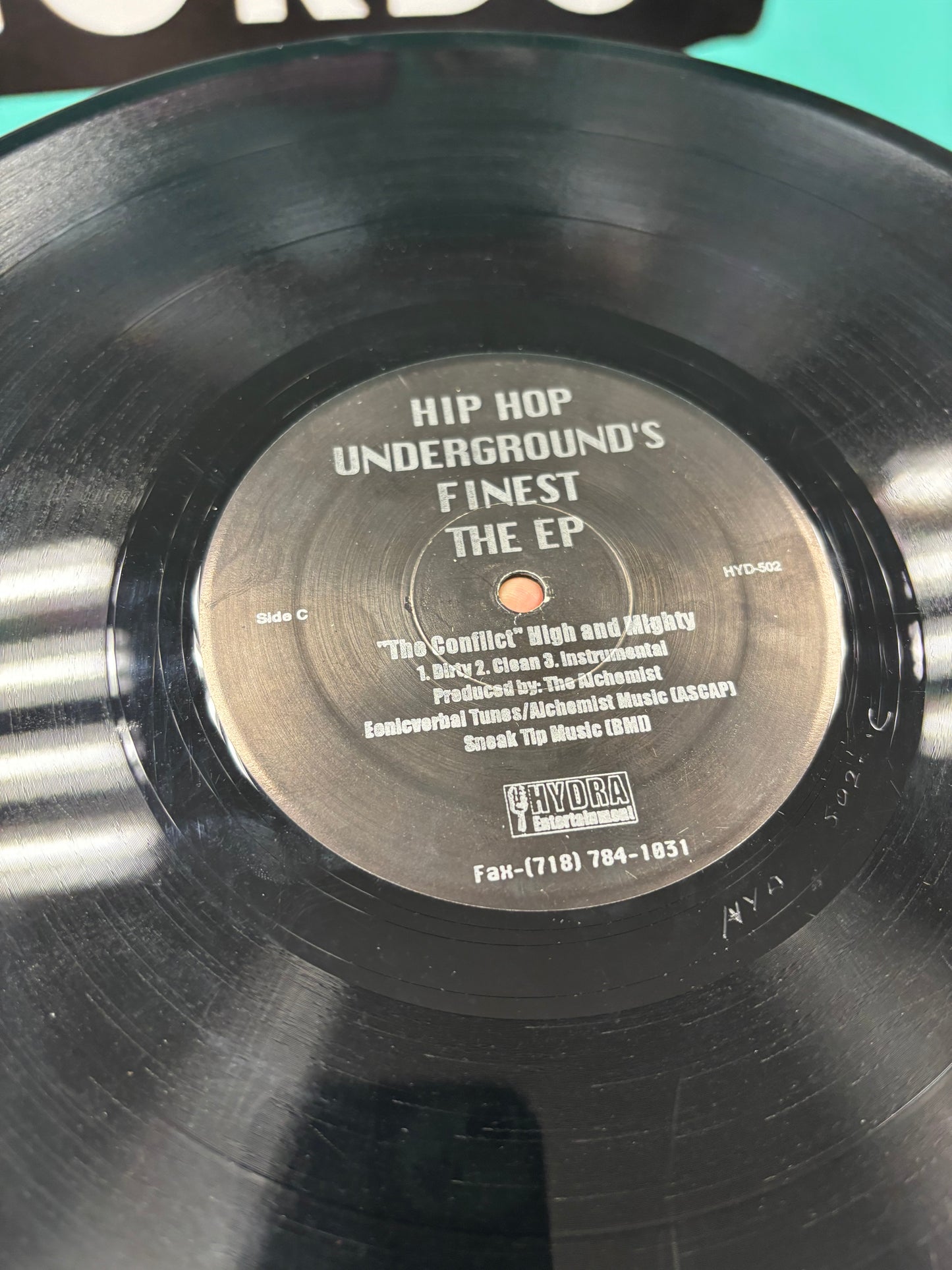 Hip Hop Underground’s Finest EP, 2x12inch, Only official vinyl pressing, Hydra Entertainment, US 1999