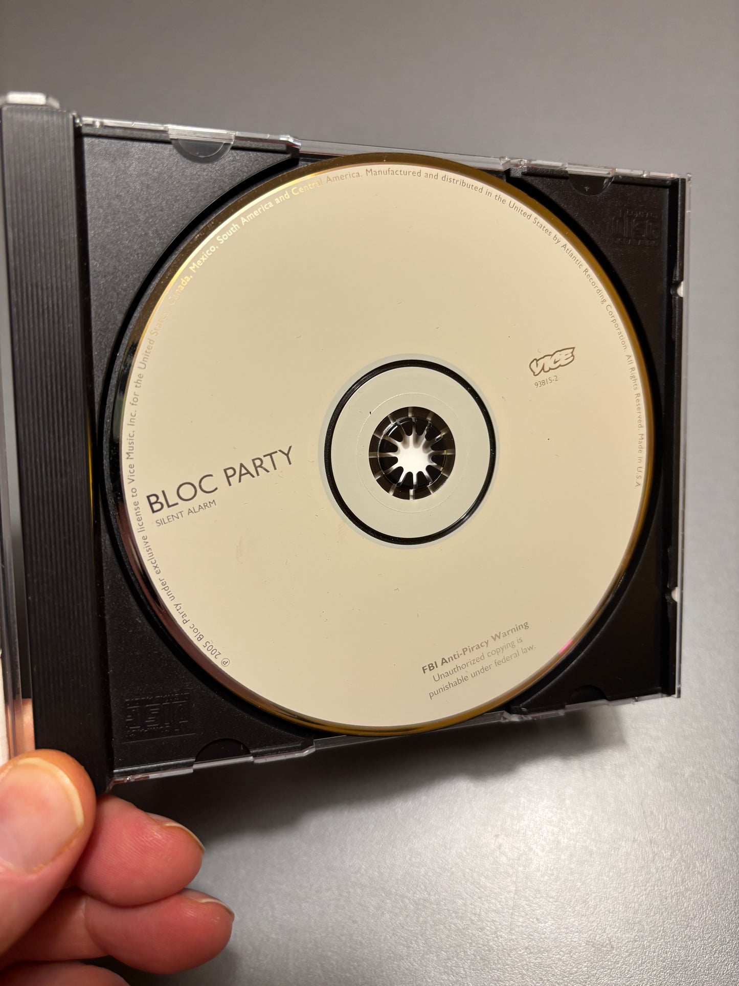 Bloc Party: Silent Alarm, CD, Vice Records, Dim Mak Records, US 2005