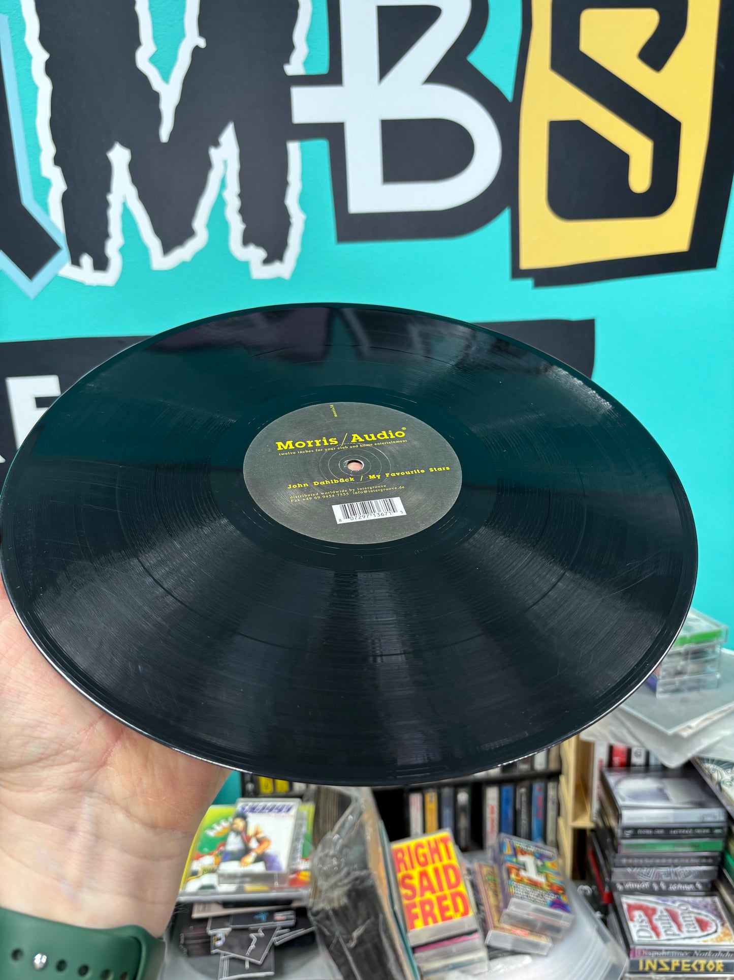 John Dahlbäck: My Favourite Stars, 12inch, Only pressing, Morris/Audio, Switzerland 2004