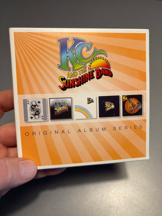 KC & The Sunshine Band: Original Album Series, 5CD, Box Set Compilation, reissue, Rhino Records, Warner Music Group, Europe 2014