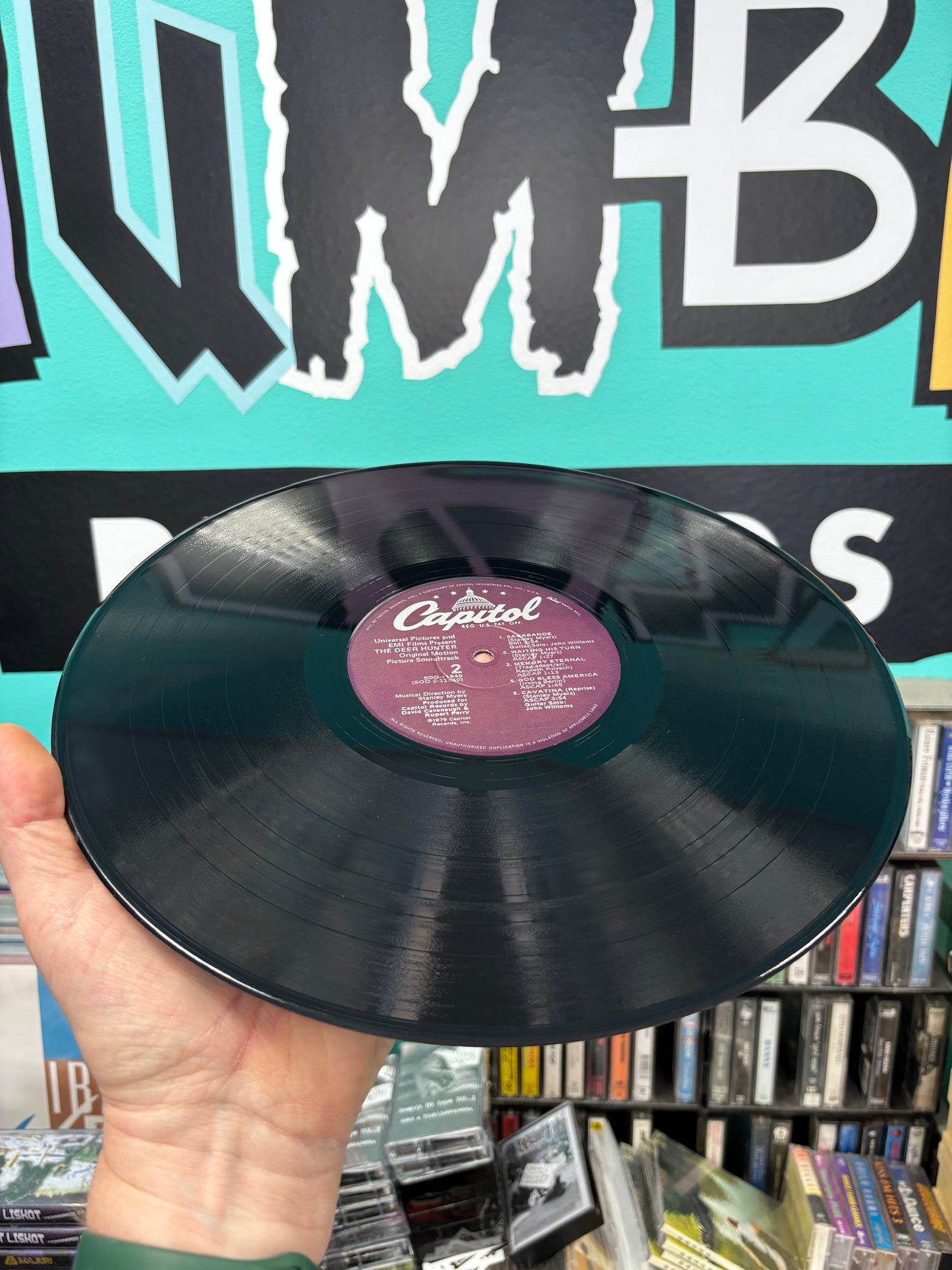 The Deer Hunter (Original Motion Picture Soundtrack), LP, OG pressing, Capitol Records, US 1979