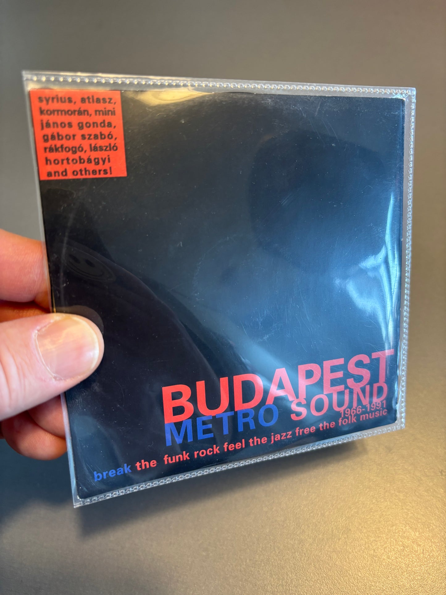 Budapest Metro Sound 1966-1991, CDr, Only pressing, Budapest Metro Soundsystem vinyl mix, K all musics unite!, Finland 2013