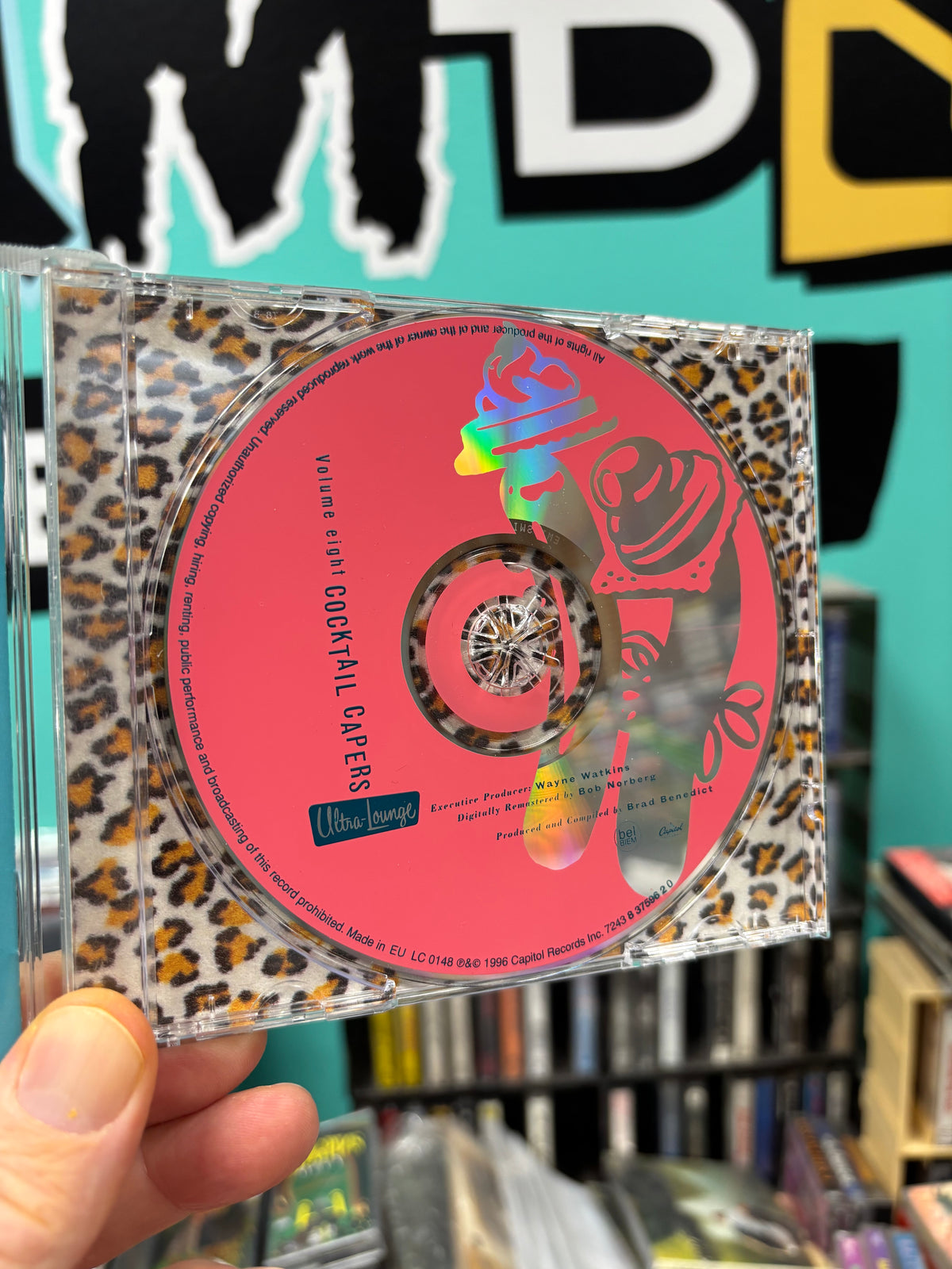 Cocktail Capers, CD, compilation, remastered, Capitol Records, UK & Europe 1996