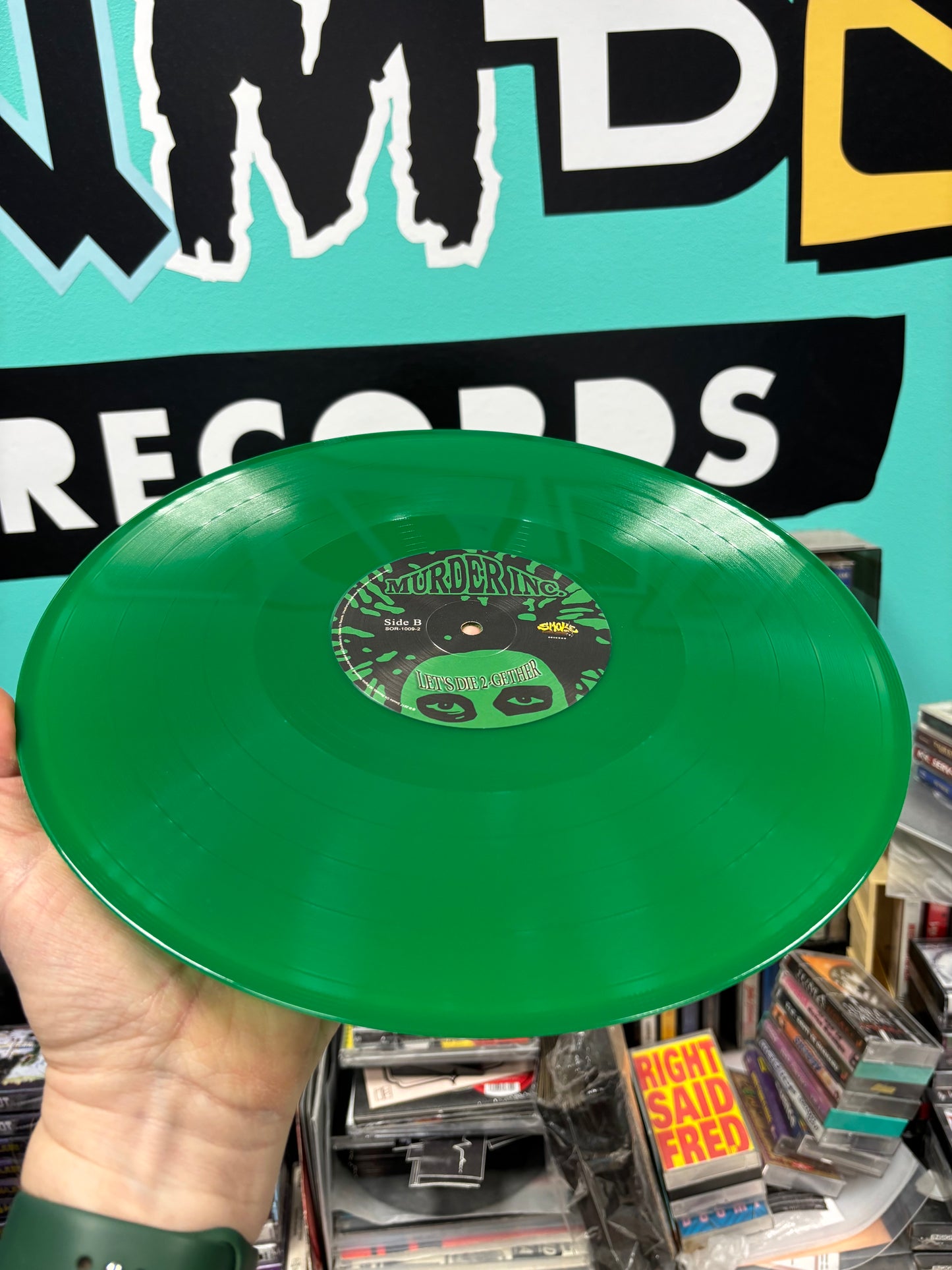 Murder Inc. : Let’s Die 2-Gether, reissue, 2LP, Limited Edition, Numbered, Green, Smoke On Records, Germany 2017