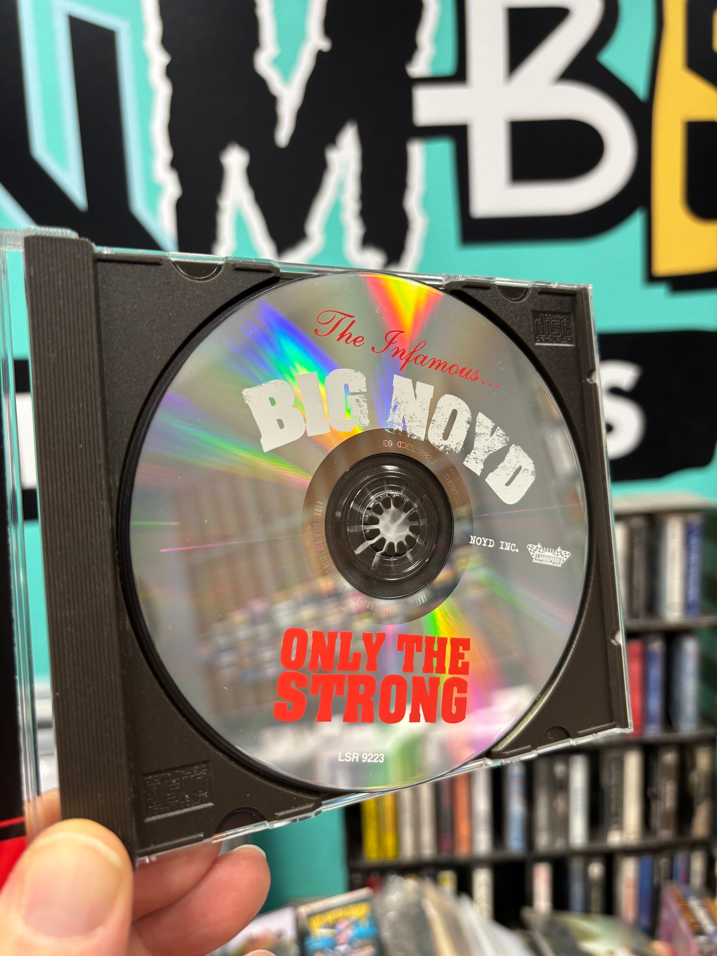 Big Noyd: Only The Strong, CD, 1st pressing, Landspeed Records, US 2003