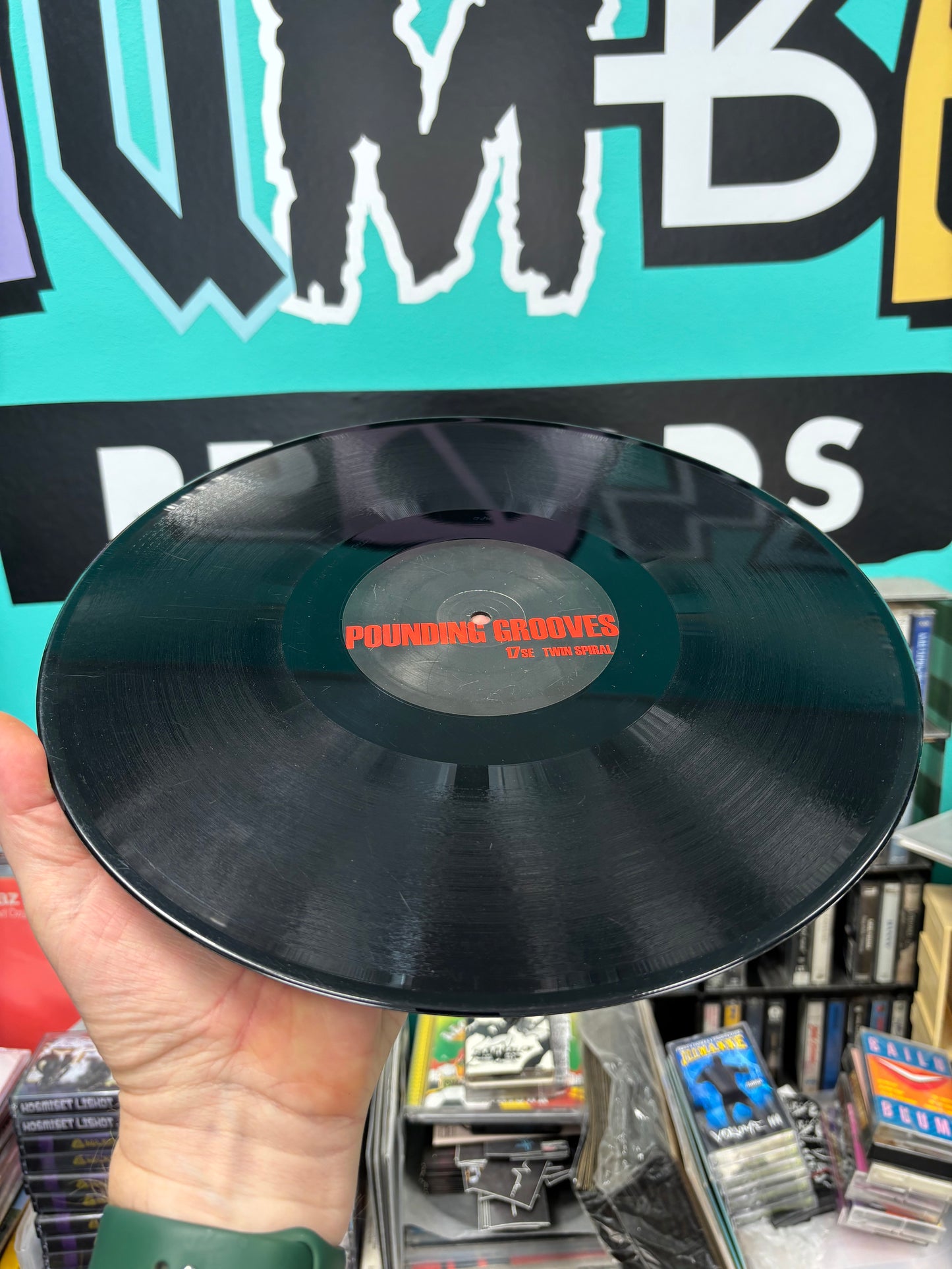 Pounding Grooves - Pounding Grooves 17SE Twin Spiral, 12inch, 1st pressing, Special Cut, Special Edition, Pounding Grooves, UK 2000