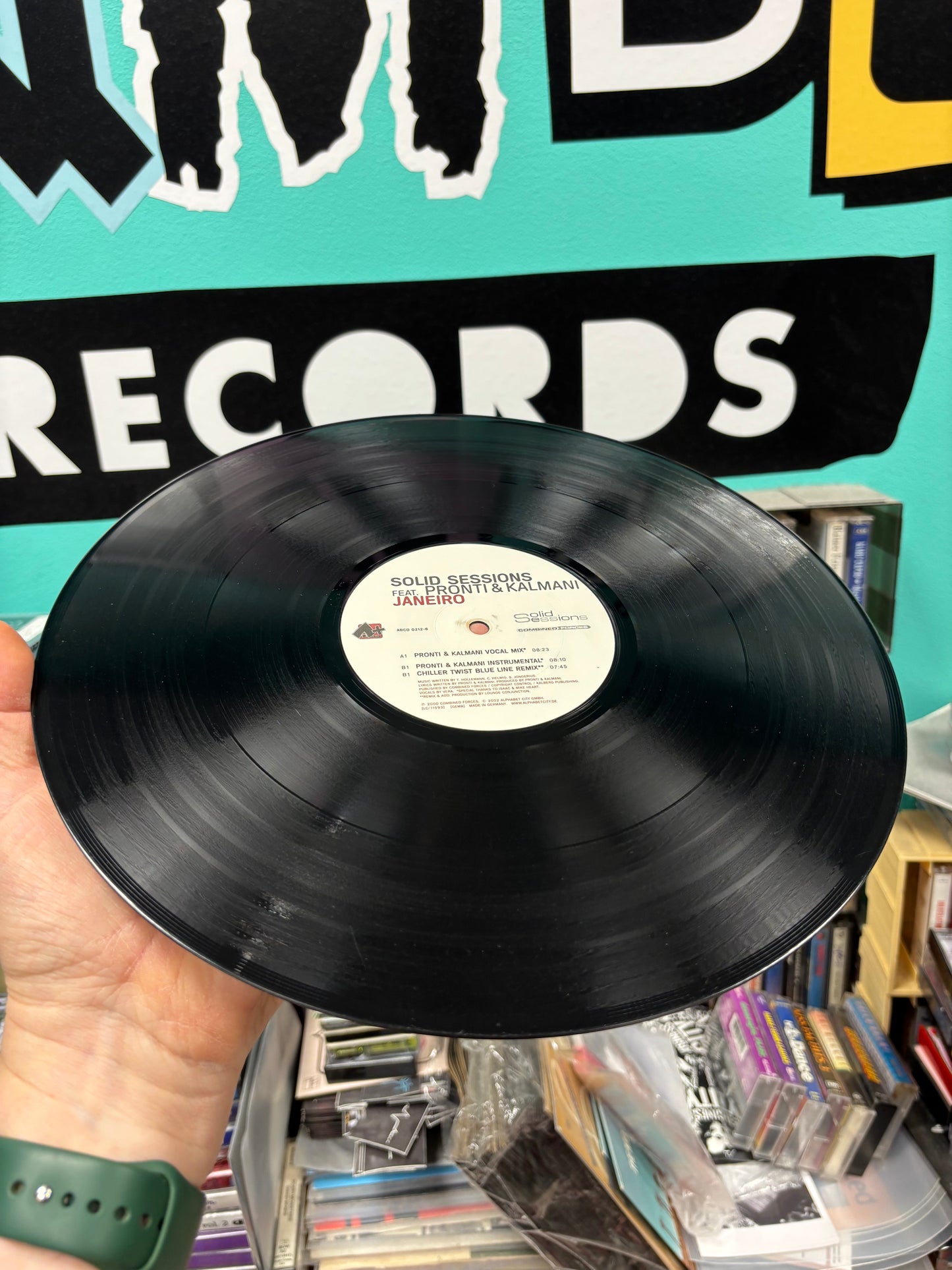 Solid Sessions: Janeiro, 12inch, Alpha+, Germany 2002