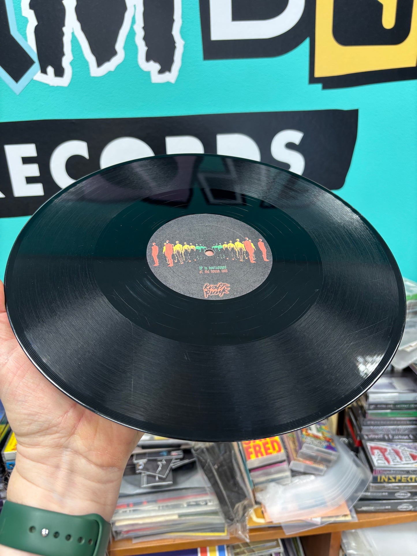 Kraft Punk: DP Is Bootlegged, 12inch, Only pressing, Promo, Unofficial pressing, Not On Label, France 2005