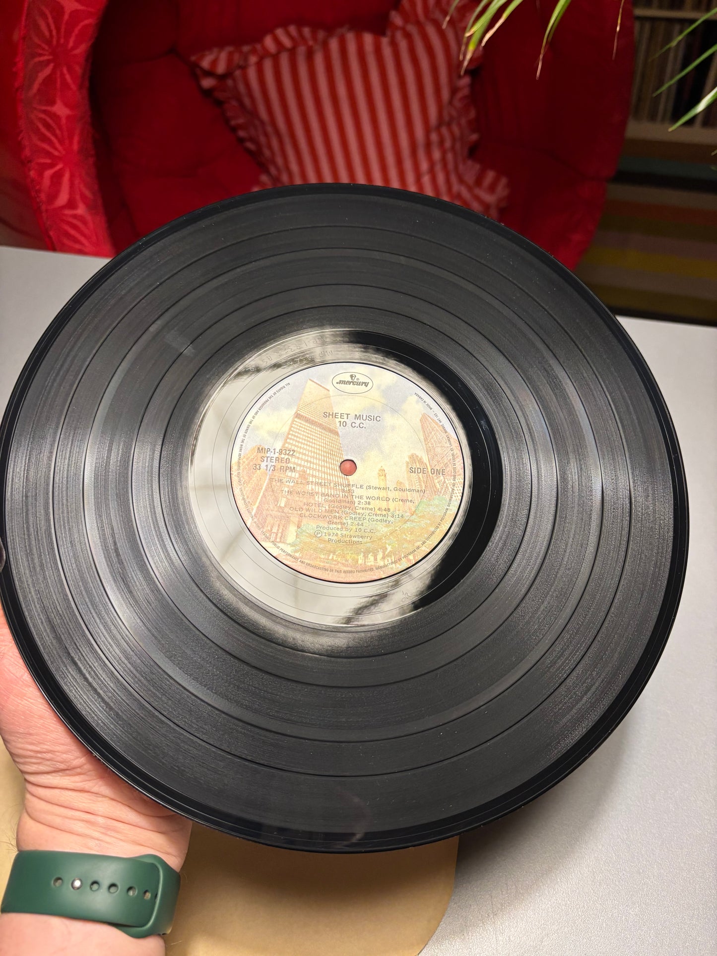 10cc: Sheet Music, LP, reissue, Mercury, Canada 1974?