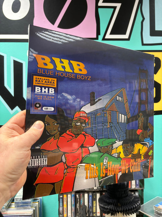 HULLU VARASTOALE -20%‼️‼️‼️B.H.B (Blue House Boyz): This Is How We Chill, EP, LP, reissue, Limited Edition, Numbered, Germany 2024