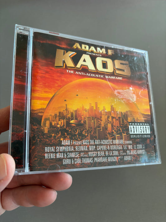 Adam F presents: Kaos: The Anti-Acoustic Warfare, CD, EMI, Europe 2001
