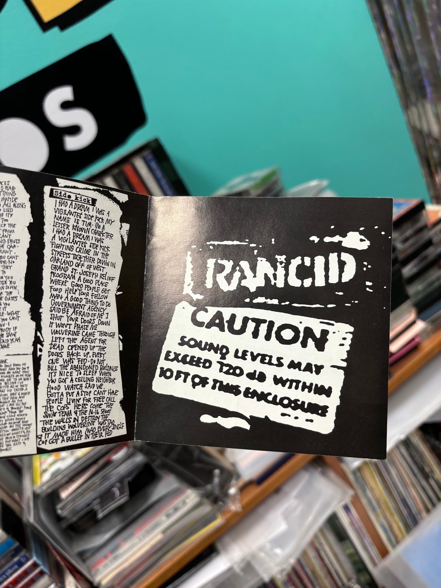 Rancid: Let’s Go, CD, 1st pressing, Epitaph, US 1994