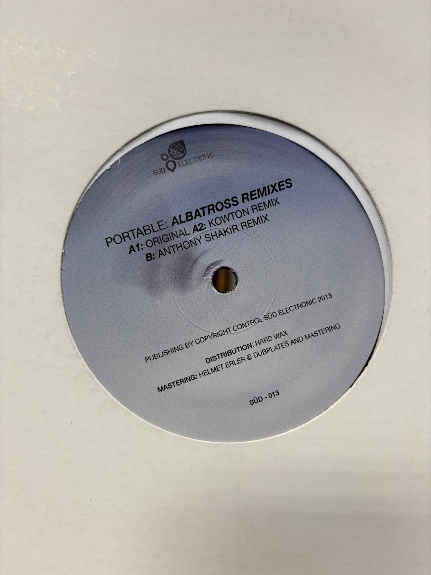 Portable: Albatross (Remixes), 12inch, Only pressing, Süd Electronic, UK 2013