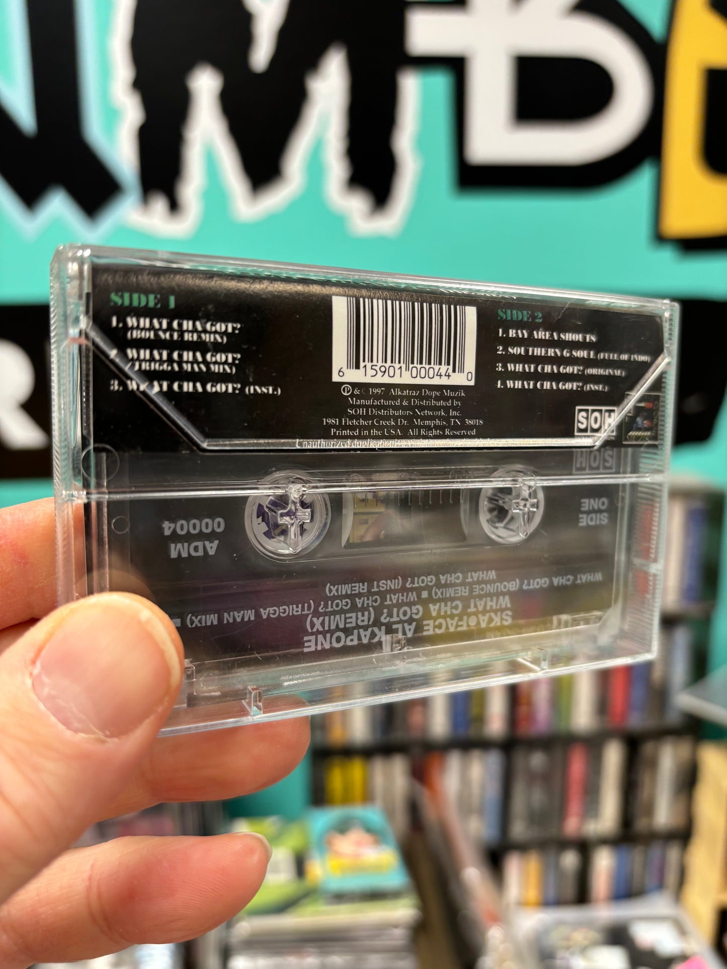 Al Kapone: What Cha Got (Remix), C-cassette Maxi-single, OG pressing, US 1997