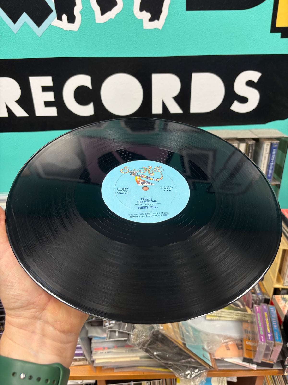 Funky Four: Feel It (The Mexican), 12inch, Sugar Hill Records, US 1983