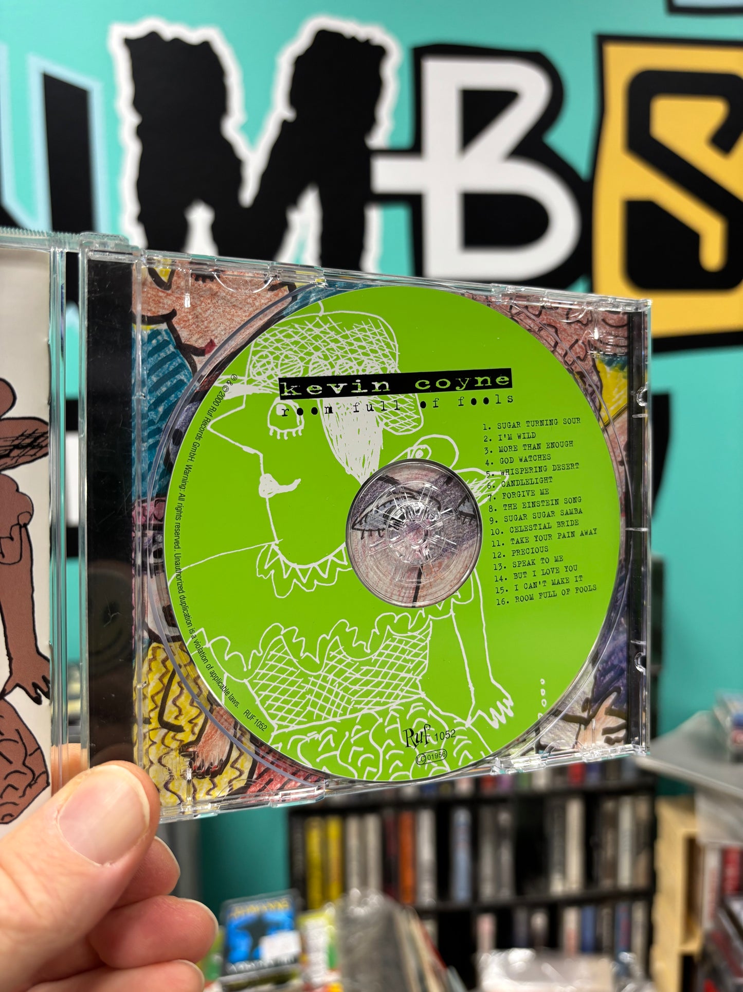 Kevin Coyne: Room Full Of Fools, CD, Only pressing, Ruf Records, Germany 2000