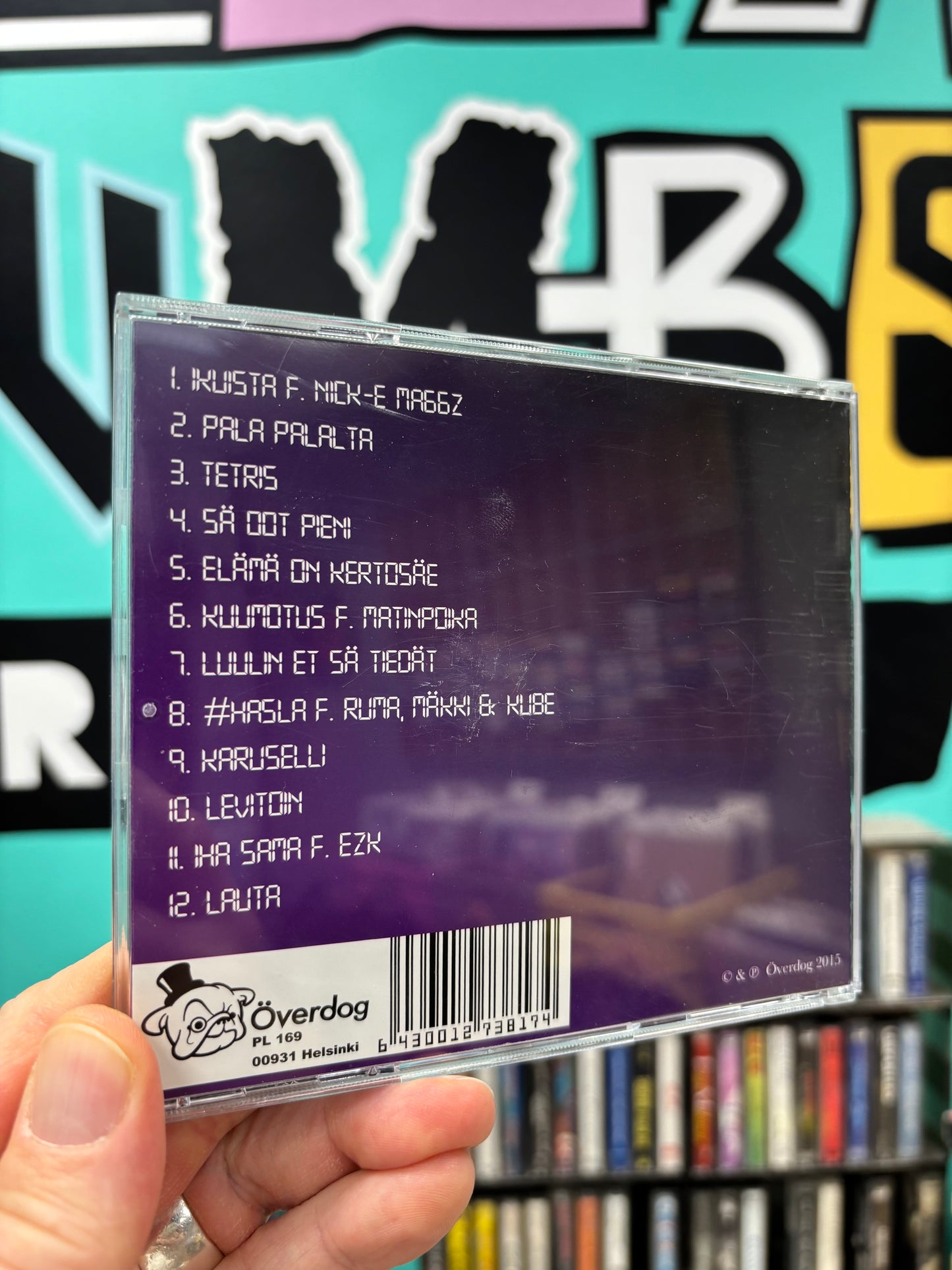 Adi L Hasla & Heinis: #Hasla, CD, 1st pressing, Only CD pressing, Överdog, Finland 2015
