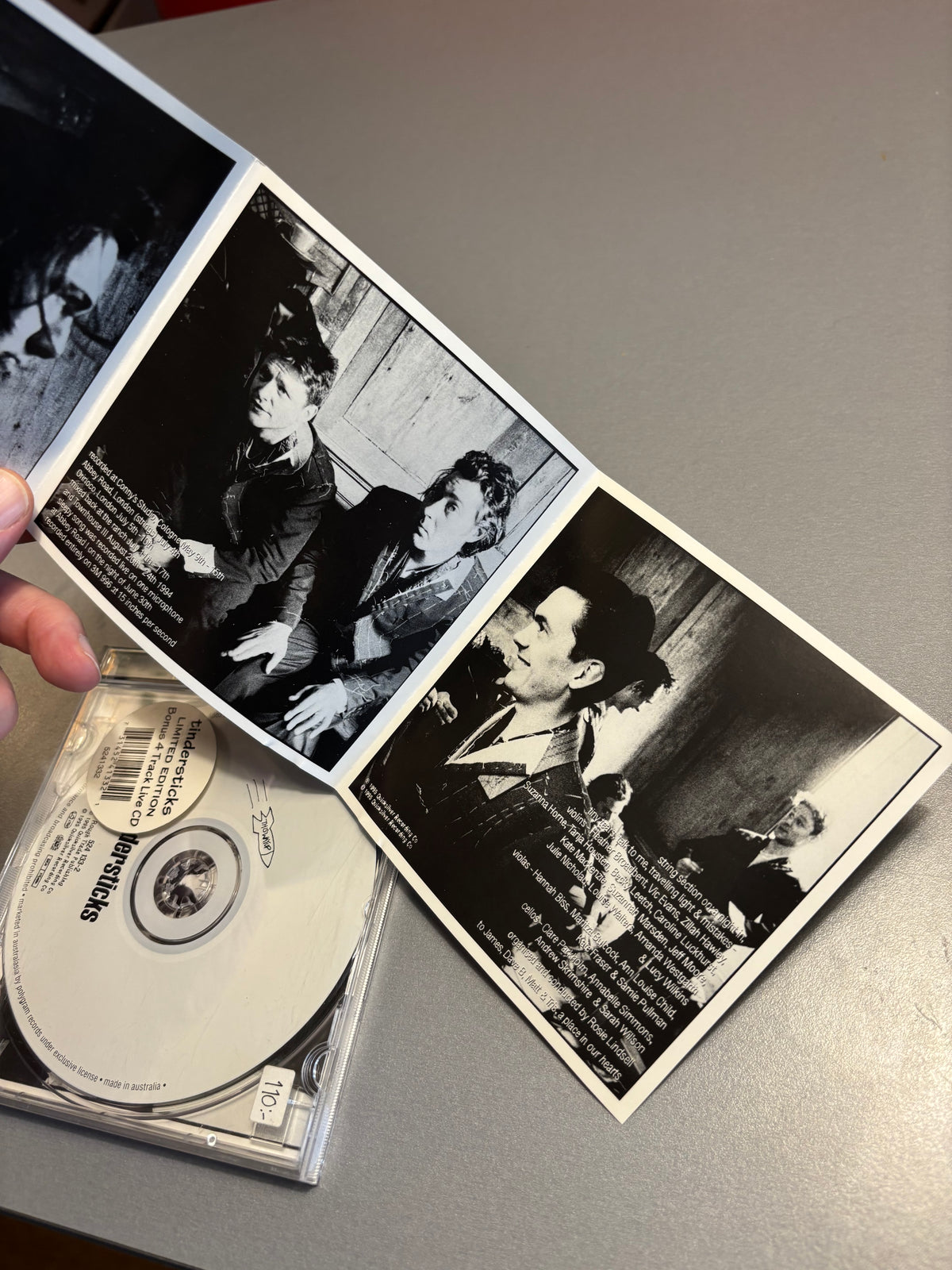 Tindersticks: Tindersticks, CD, All Media, Limited Edition, This Way Up, Australia 1995