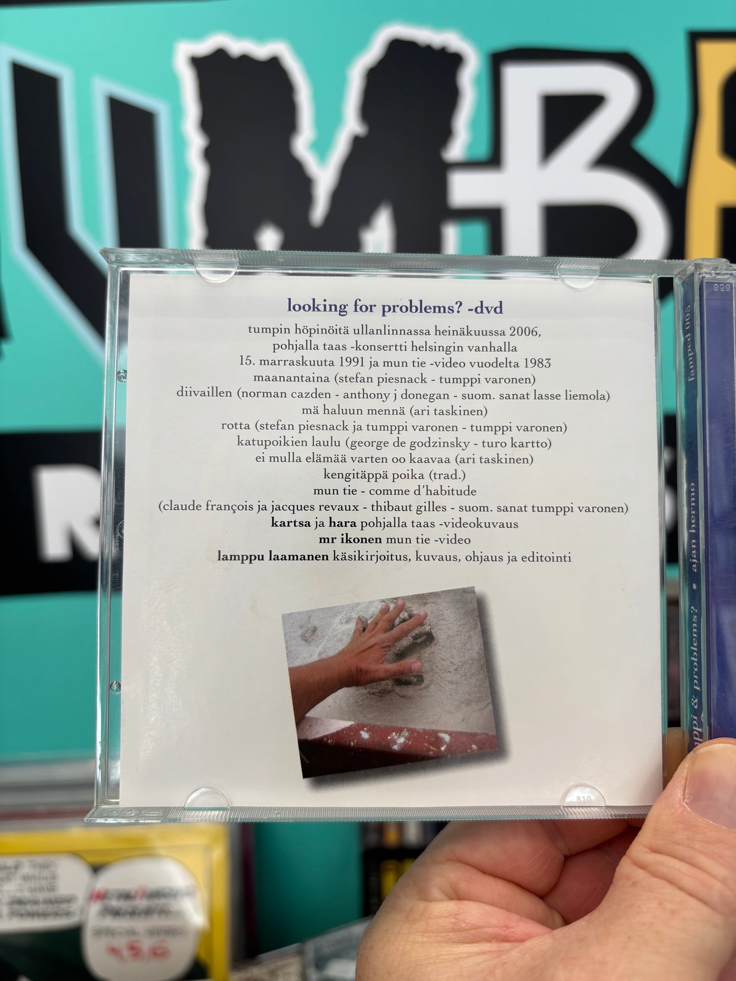 Tumppi & Problems?, CD, DVD, Only pressing, LampLite Ltd, Finland 2006