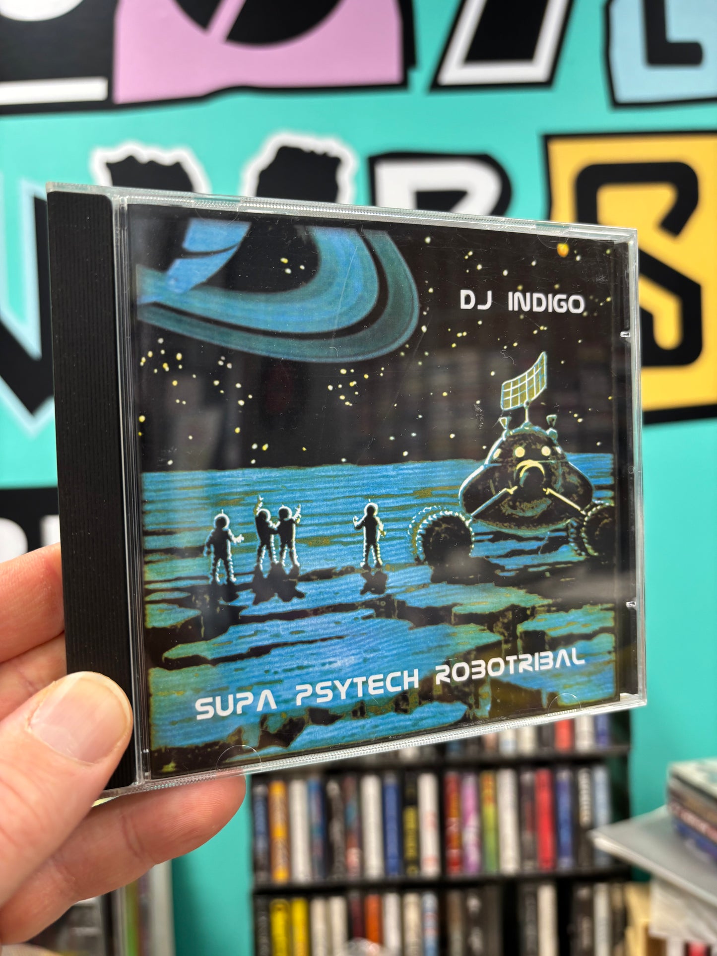 DJ Indigo: Supa Psytech Robotribal, CDr, Only pressing, Self-Released, Finland year?