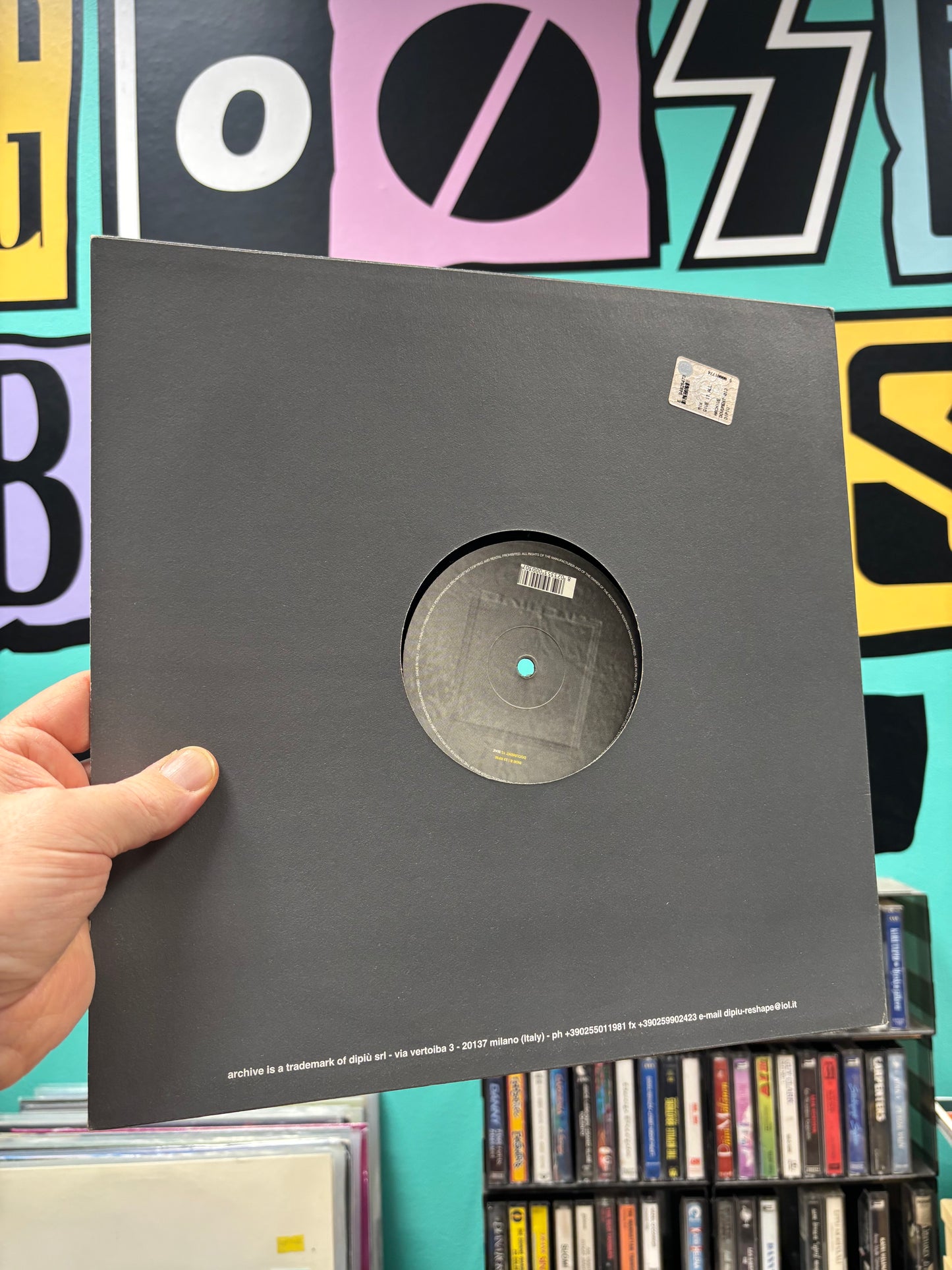 Scuba & Alma Horton: Give It All, 12inch, Only official pressing, Archive, Italy 2002