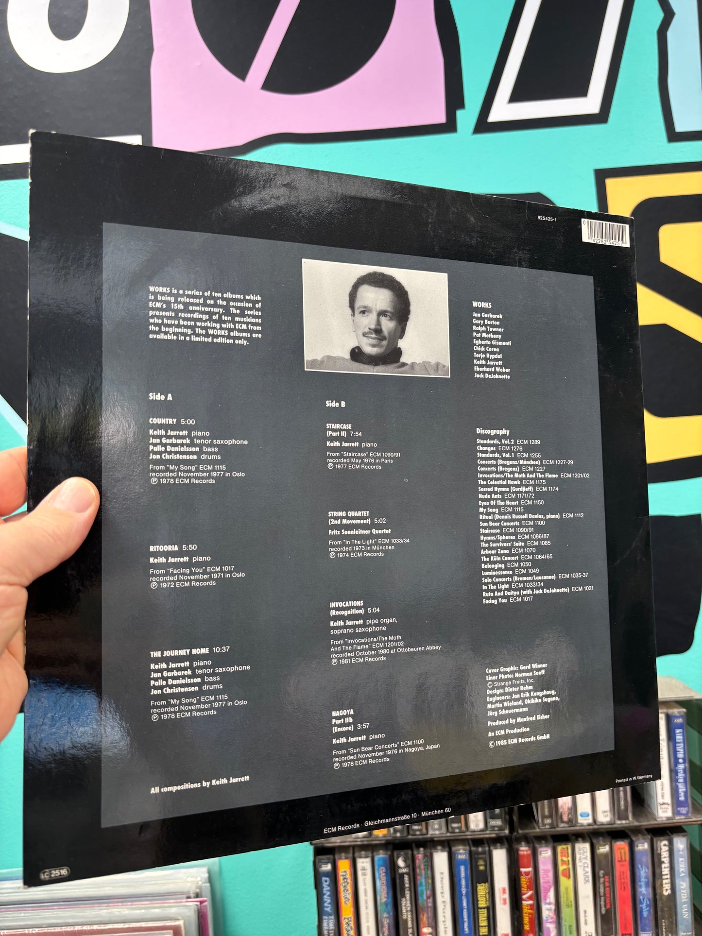 Keith Jarrett: Works, LP, 1st pressing, compilation, Limited Edition, ECM Records, Germany 1985