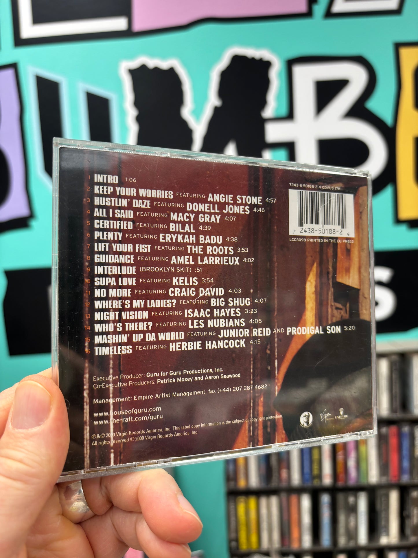 Guru: Guru’s Jazzmatazz Streetsoul, CD, Virgin, Europe 2000