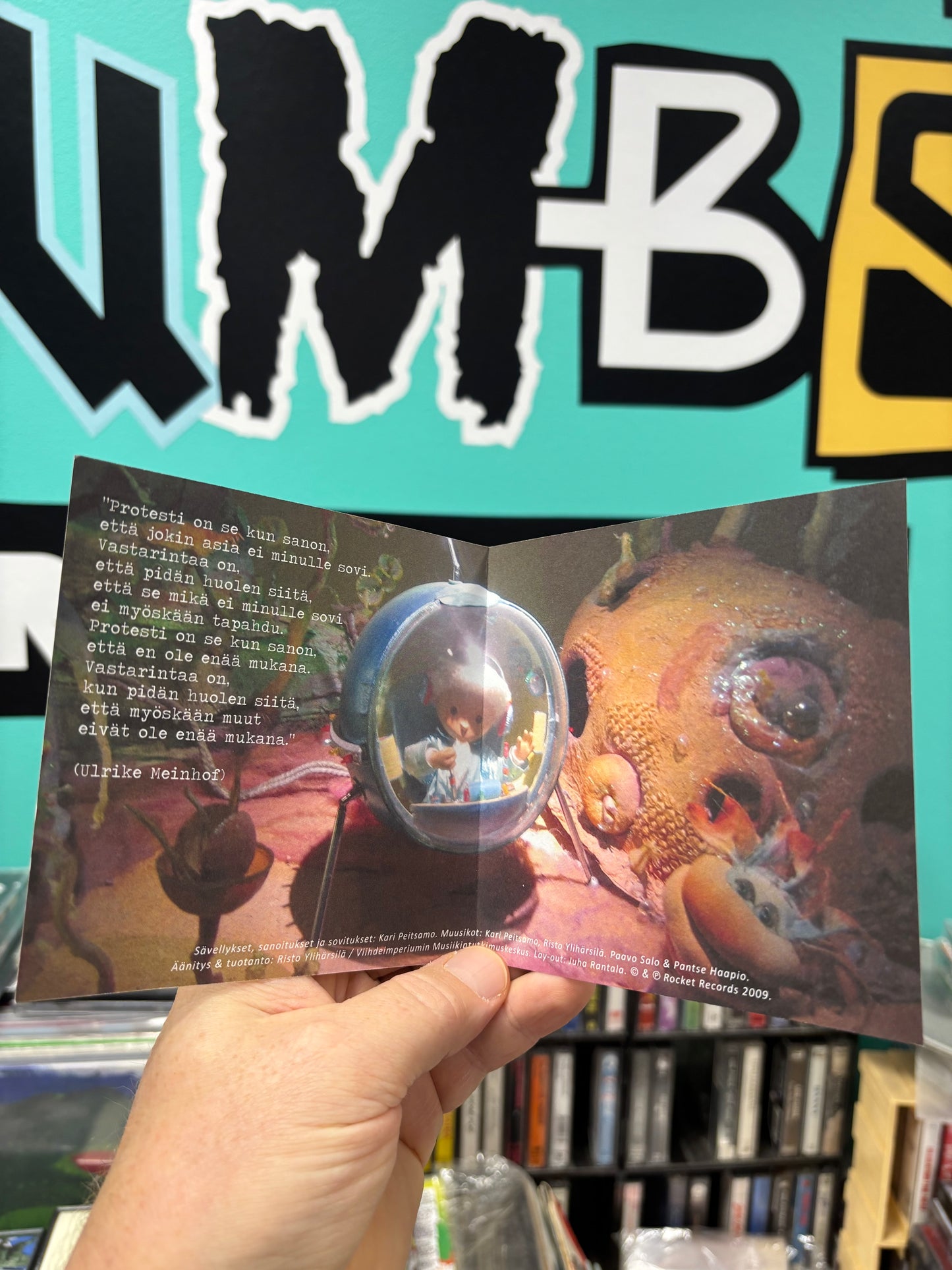 Kari Peitsamo: Takaisin Itä-Saksaan, CD, Only pressing, Rocket Records, Finland 2009