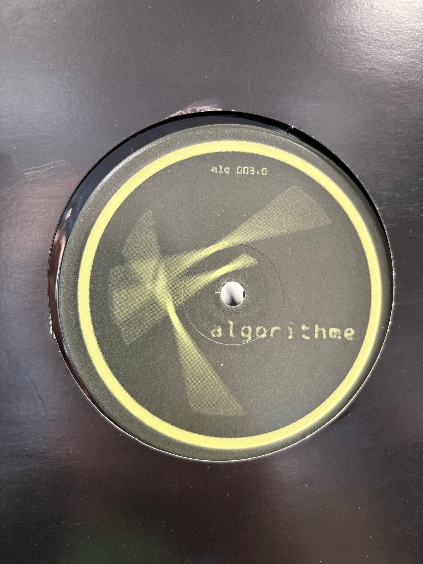 Anonymous: Emissions, 12inch, Only pressing, Algorithme, France 1997