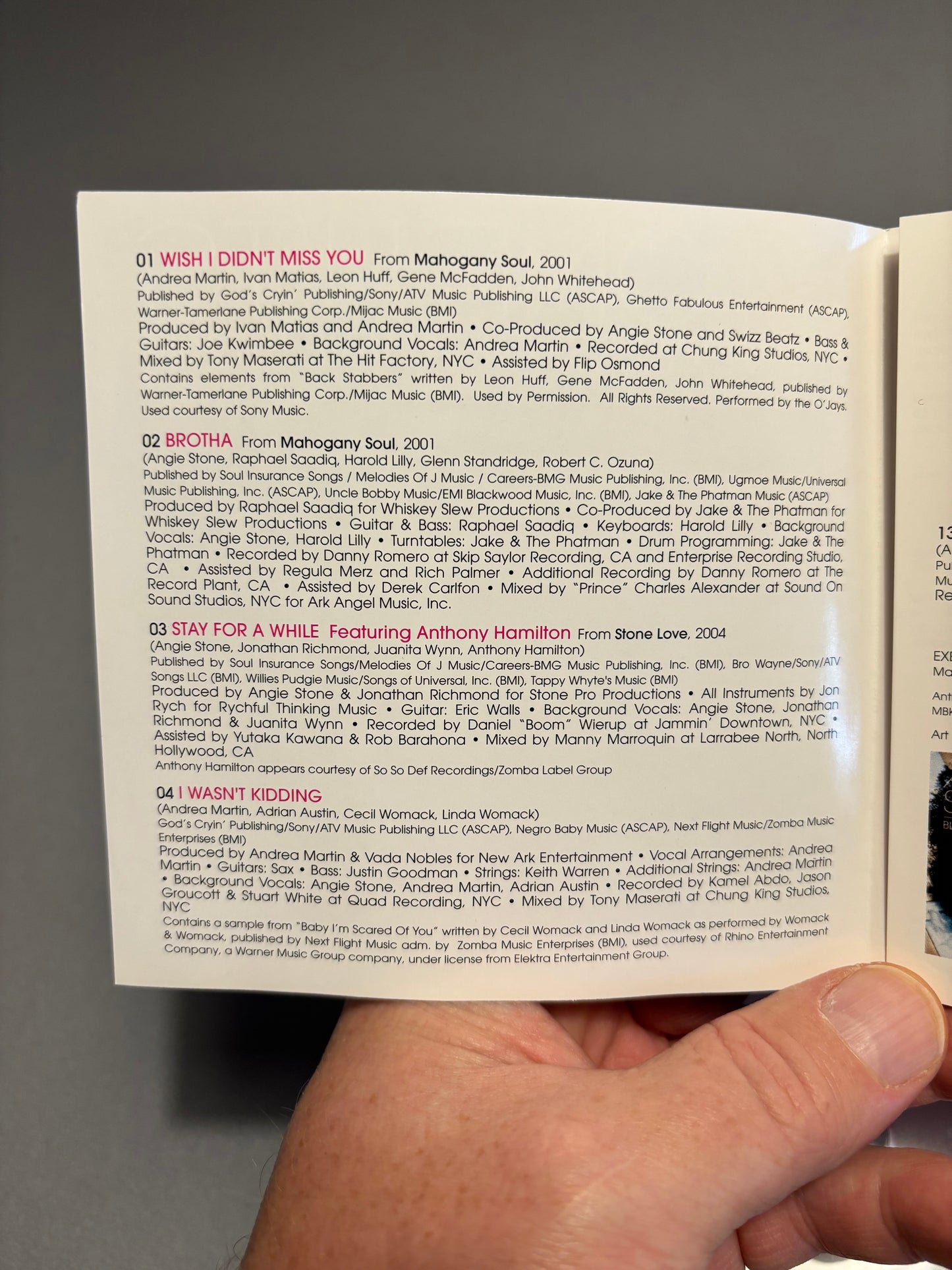 Angie Stone: The Very Best Of Angie Stone, CD, Special Edition, J Records, DeVox, Europe 2005