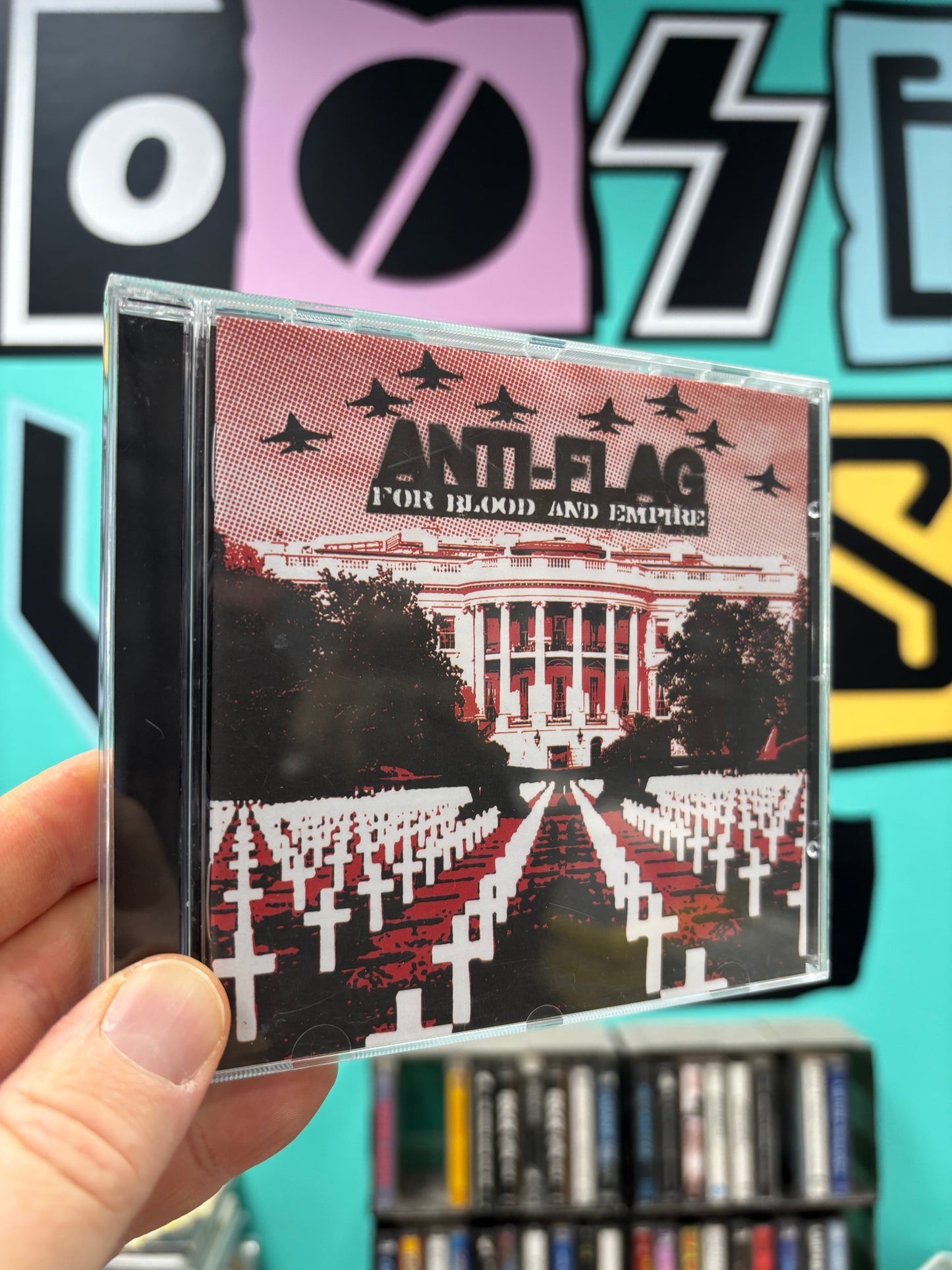 Anti-Flag: For Blood And Empire, CD, RCA, Sony BMG Music Entertainment, Red Ink, Europe 2006