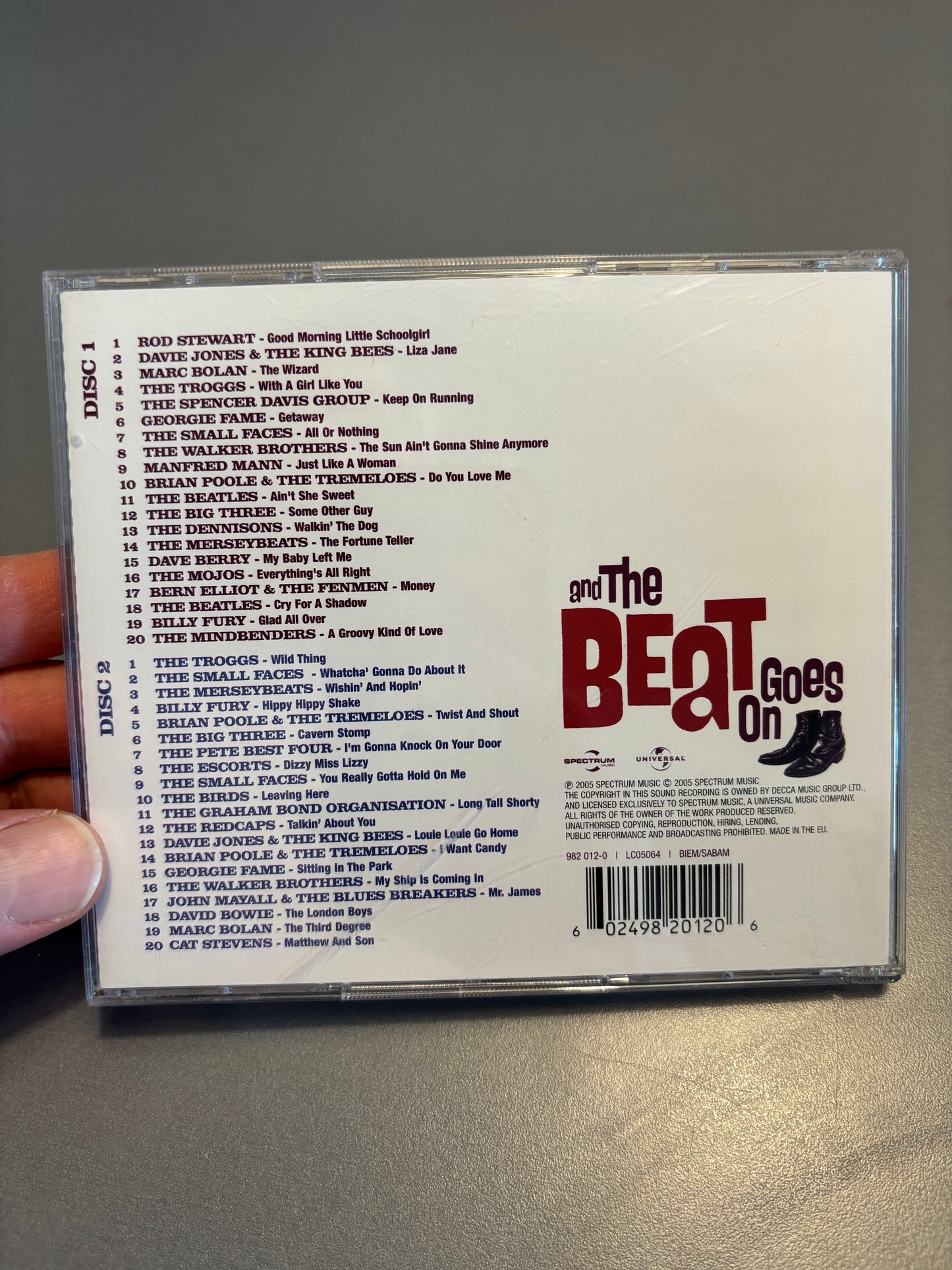 And The Beat Goes On, 2CD, Only pressing, Compilation, Spectrum Music, Universal, Europe 2005