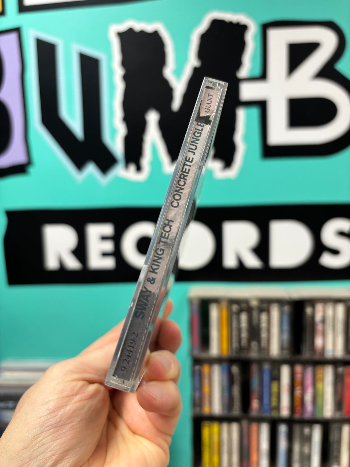 Sway & King Tech: Concrete Jungle, CD, 1st pressing, Giant Records, Warner Bros. Records, US 1991