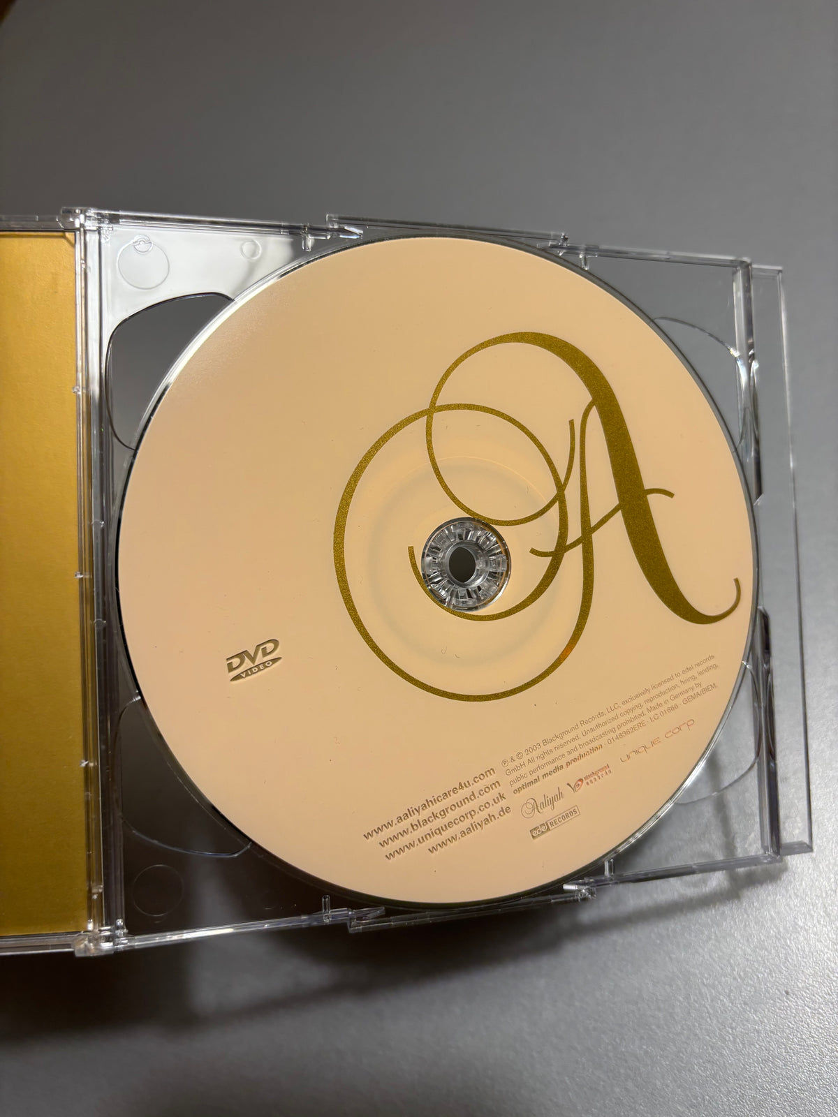 Aaliyah: I Care 4 U, CD, DVD, PAL, compilation, enhanced, Special Fanedition, Edel Records, Unique Corp, Blackground Records, Germany 2003