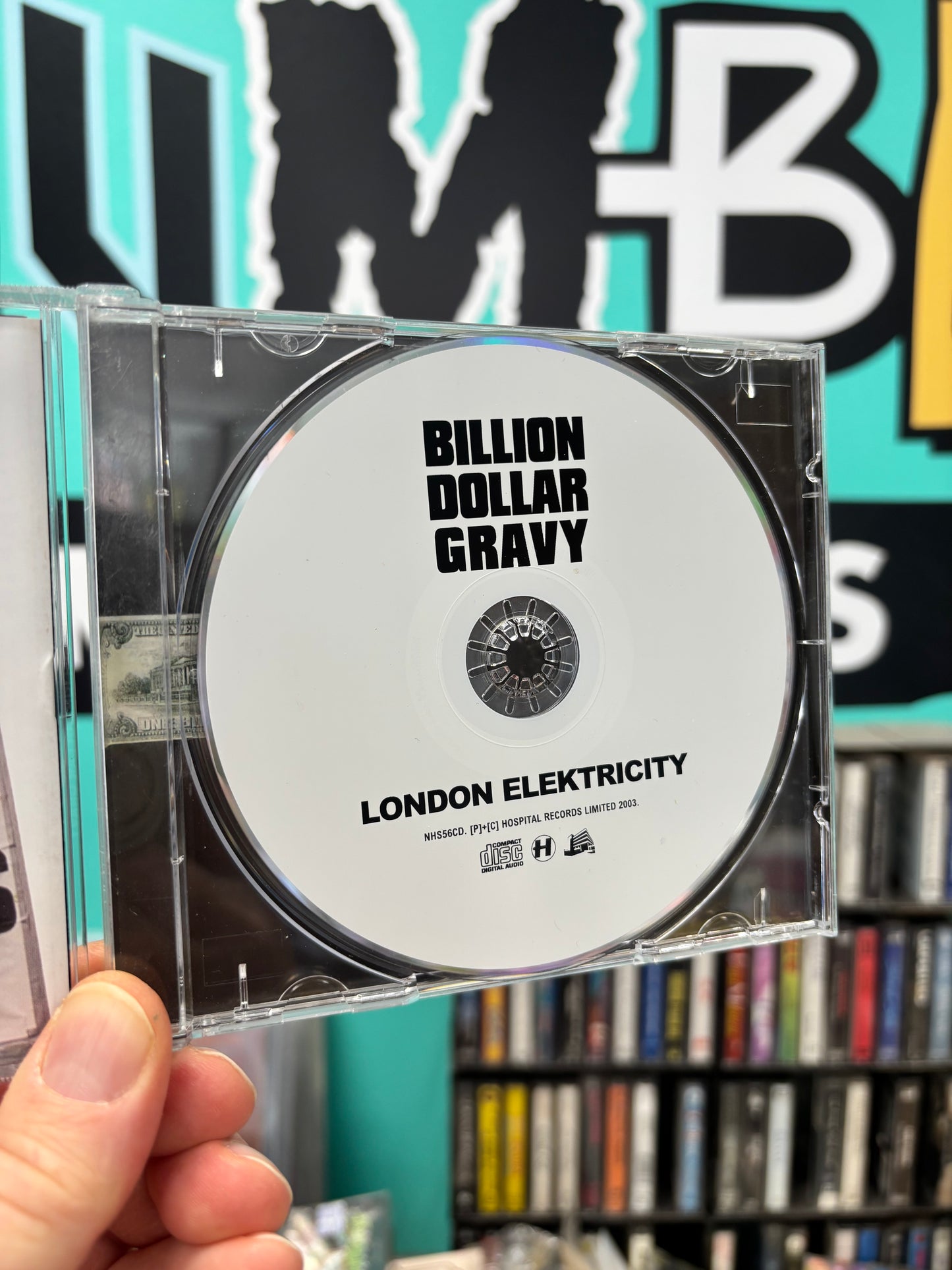 London Elektricity: Billion Dollar Gravy, CD, reissue, Sound Performance Pressing, Hospital Records, UK year?