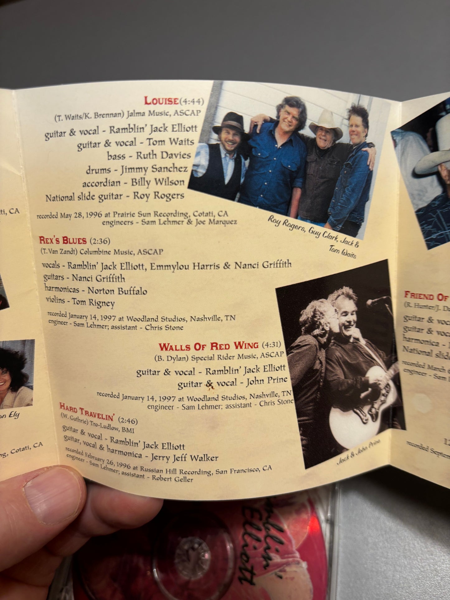 Ramblin’ Jack Elliott: Friends Of Mine, CD, Hightone Records, US 1998