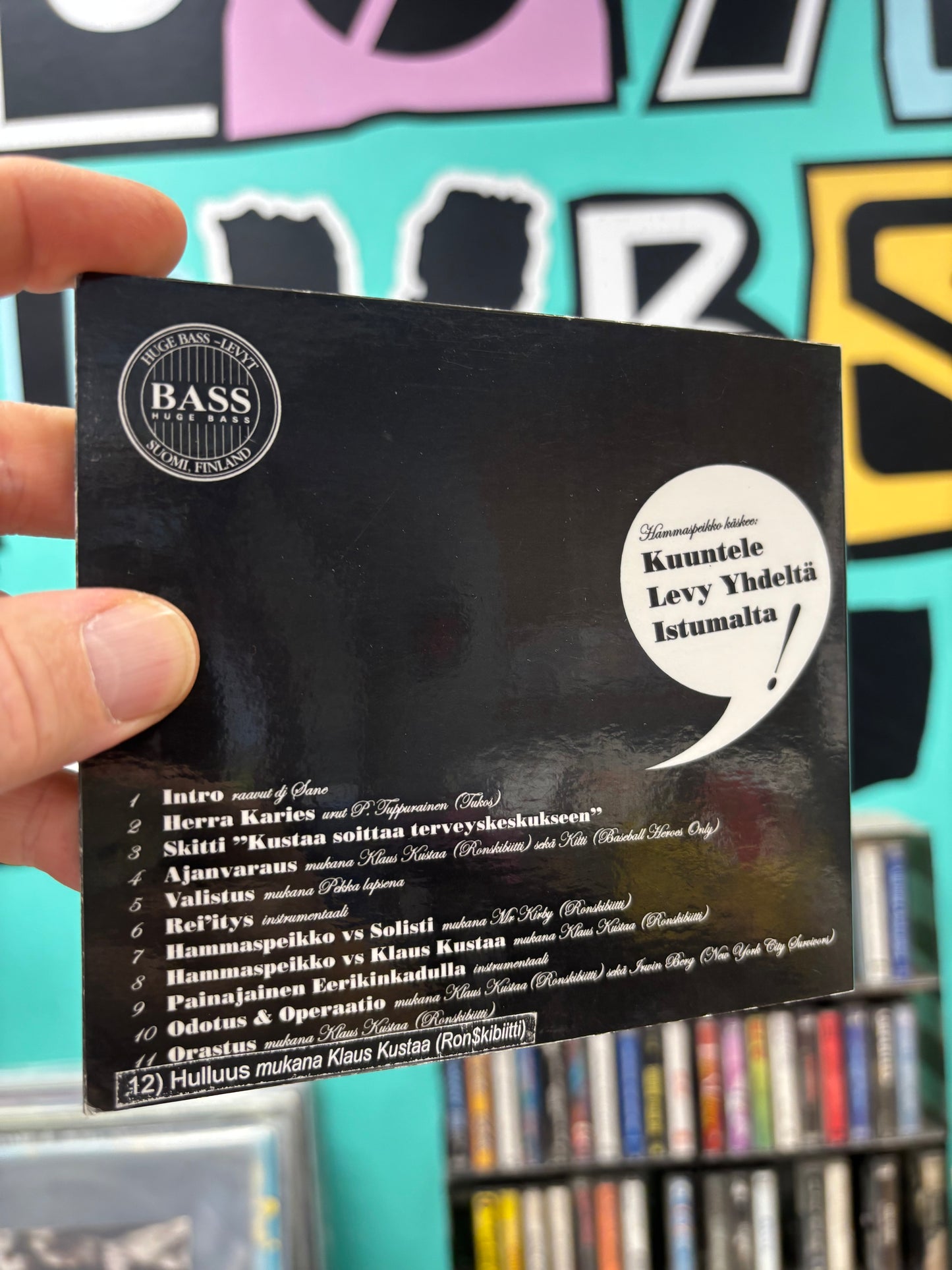 Hammaspeikko: Karies Mundi, CDr, 1st pressing, Only CD pressing, Huge Bass, Finland 2004
