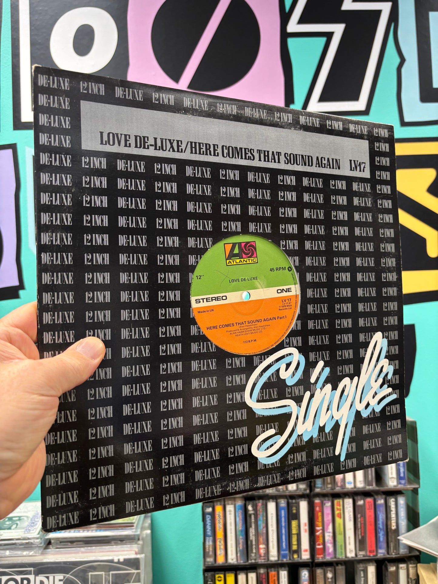 Love De-Luxe: Here Comes That Sound Again, 12inch, 1st pressing, Atlantic, UK 1979