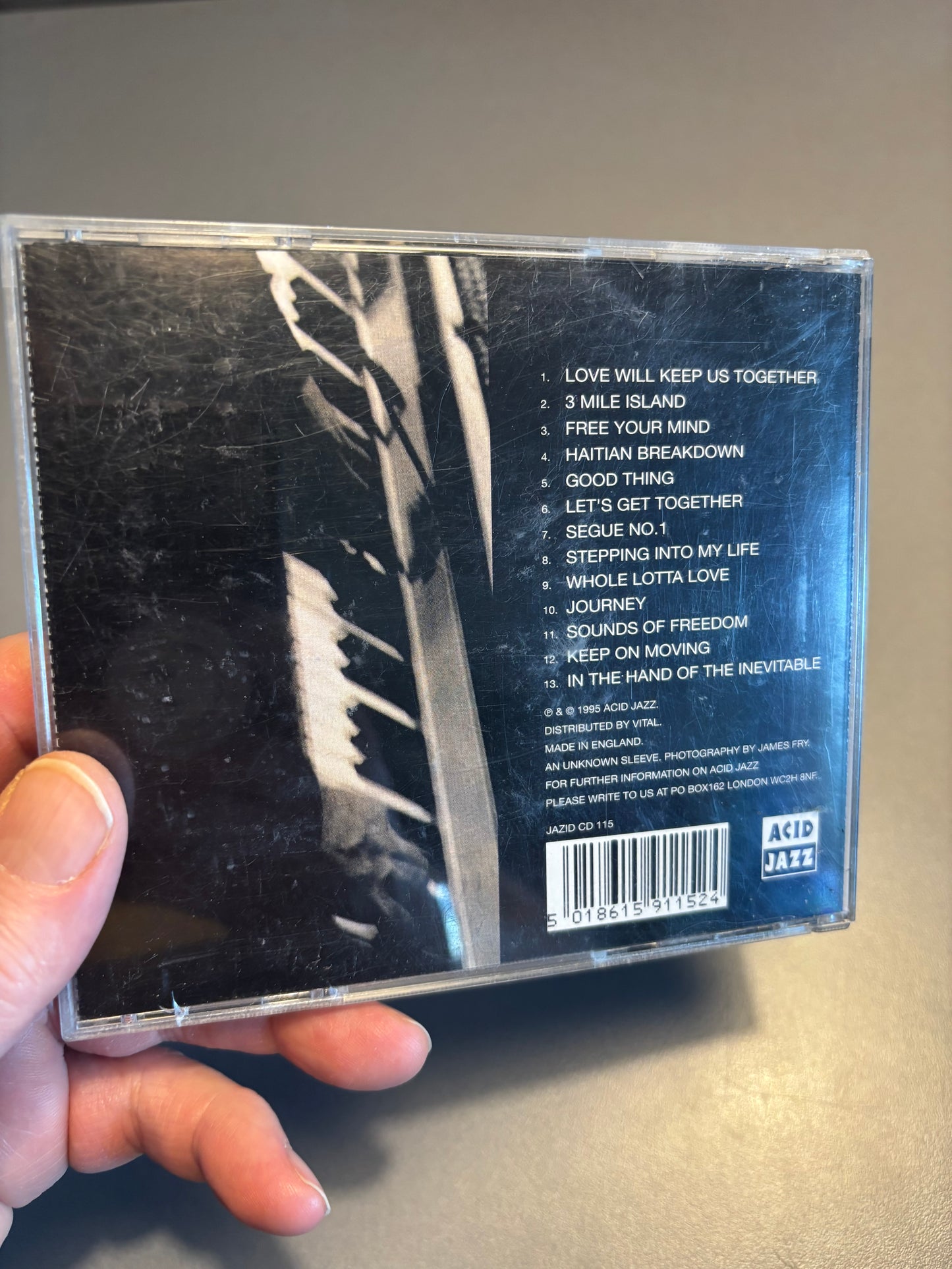 The James Taylor Quartet: In The Hand Of The Inevitable, CD, Acid Jazz, UK 1995