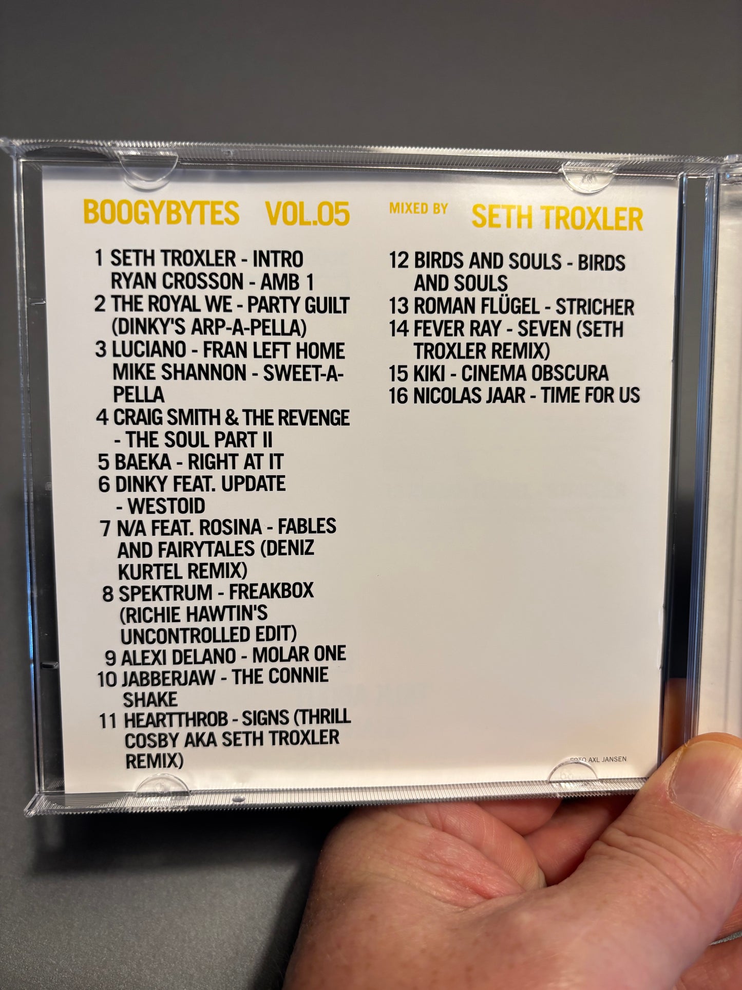 Seth Troxler: Boogybytes Vol.05, CD, 1st pressing, BPitch Control, Germany 2010