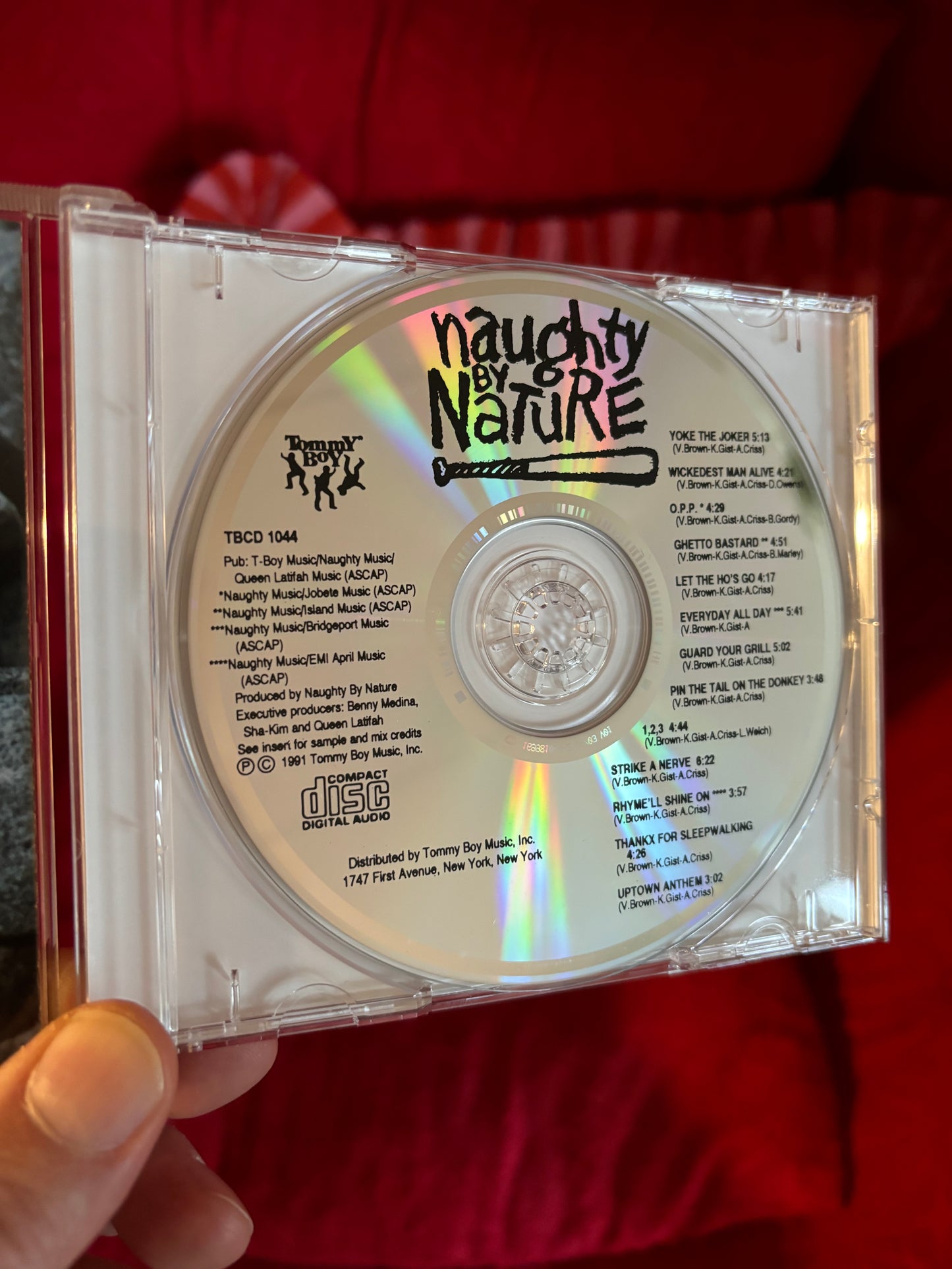 Naughty By Nature: Naughty By Nature, CD, reissue, Tommy Boy Warner Strategic Marketing, Europe 2003