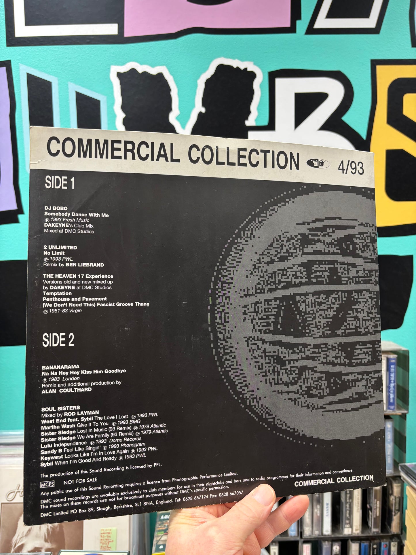 DMC - Commercial Collection 4/93, 12inch, DMC, UK 1993