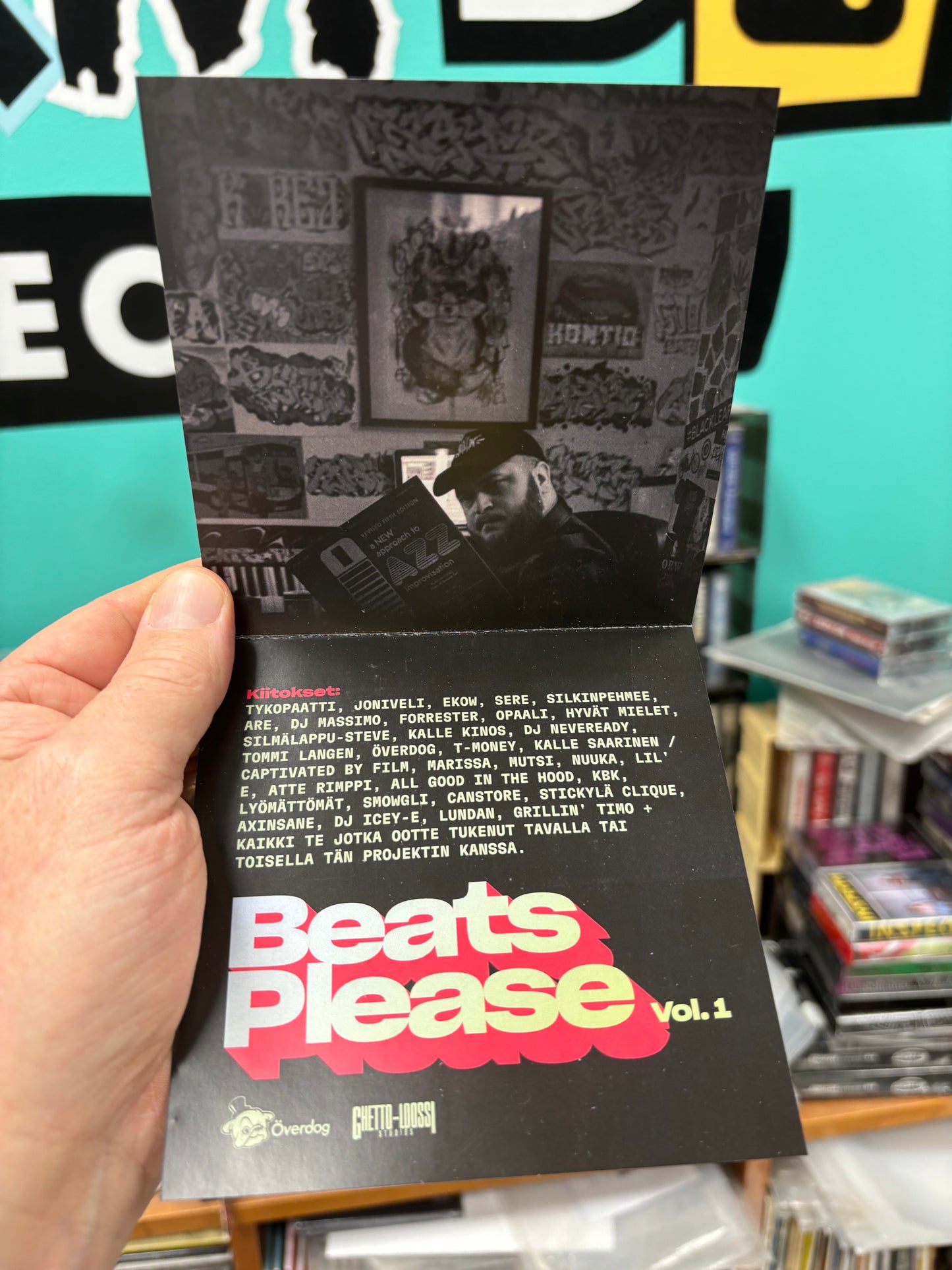 Beats Please Vol. 1, CD, Only pressing, Överdog, Finland 2022