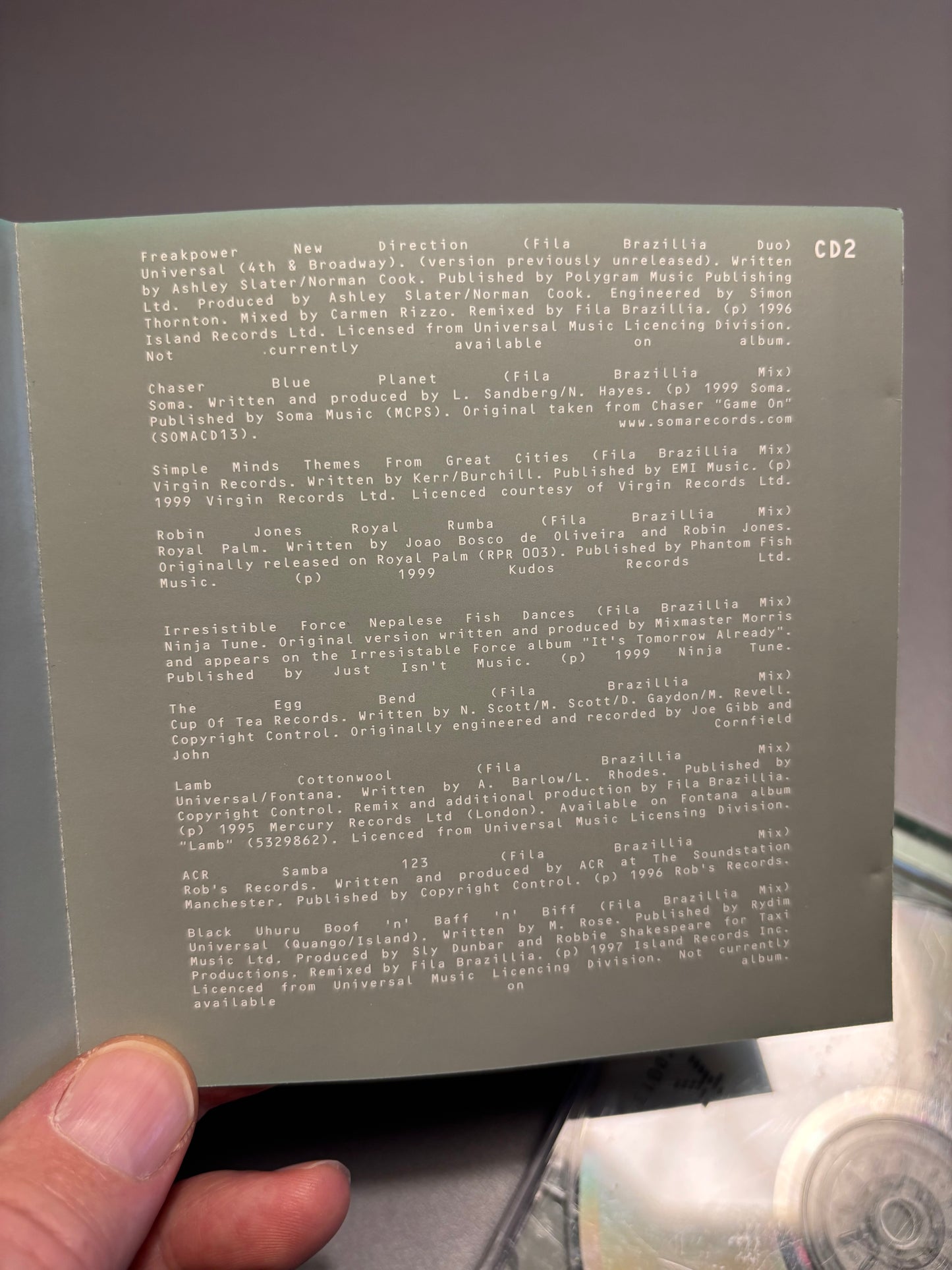 Fila Brazillia: Brazilification (Remixes 95-99), 2CD, Only CD pressing, Mixed, Compilation, Kudos Records, UK 1999