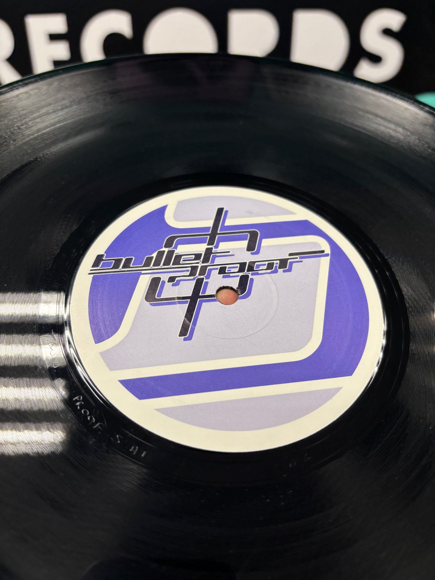 Rubec and Dynamic Intervention: Listen Up, 12inch, Only official pressing, Bulletproof Records, UK 2000