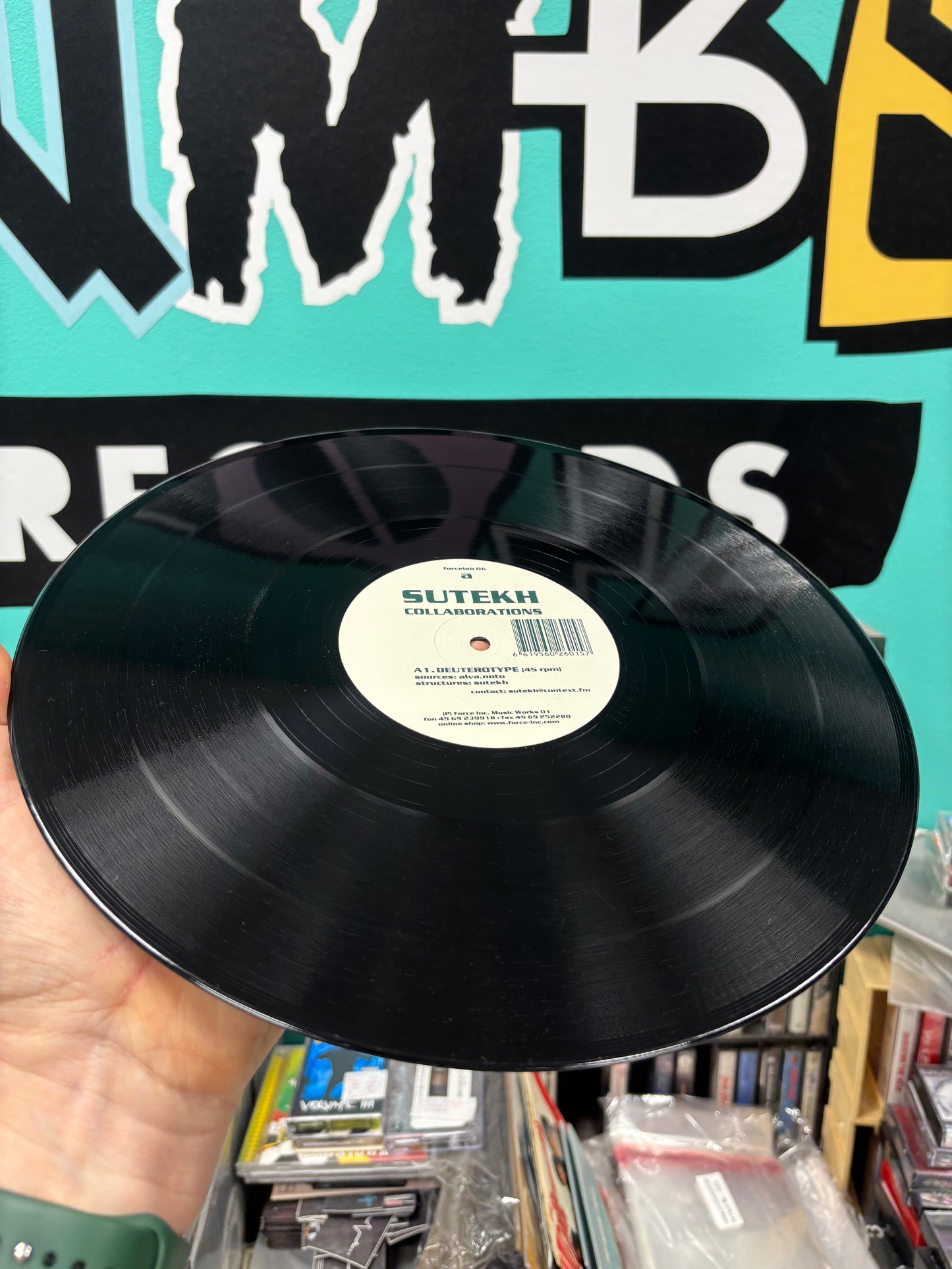 Sutekh: Colloborations, 12inch, Only official pressing, Force Lab, Germany 2001